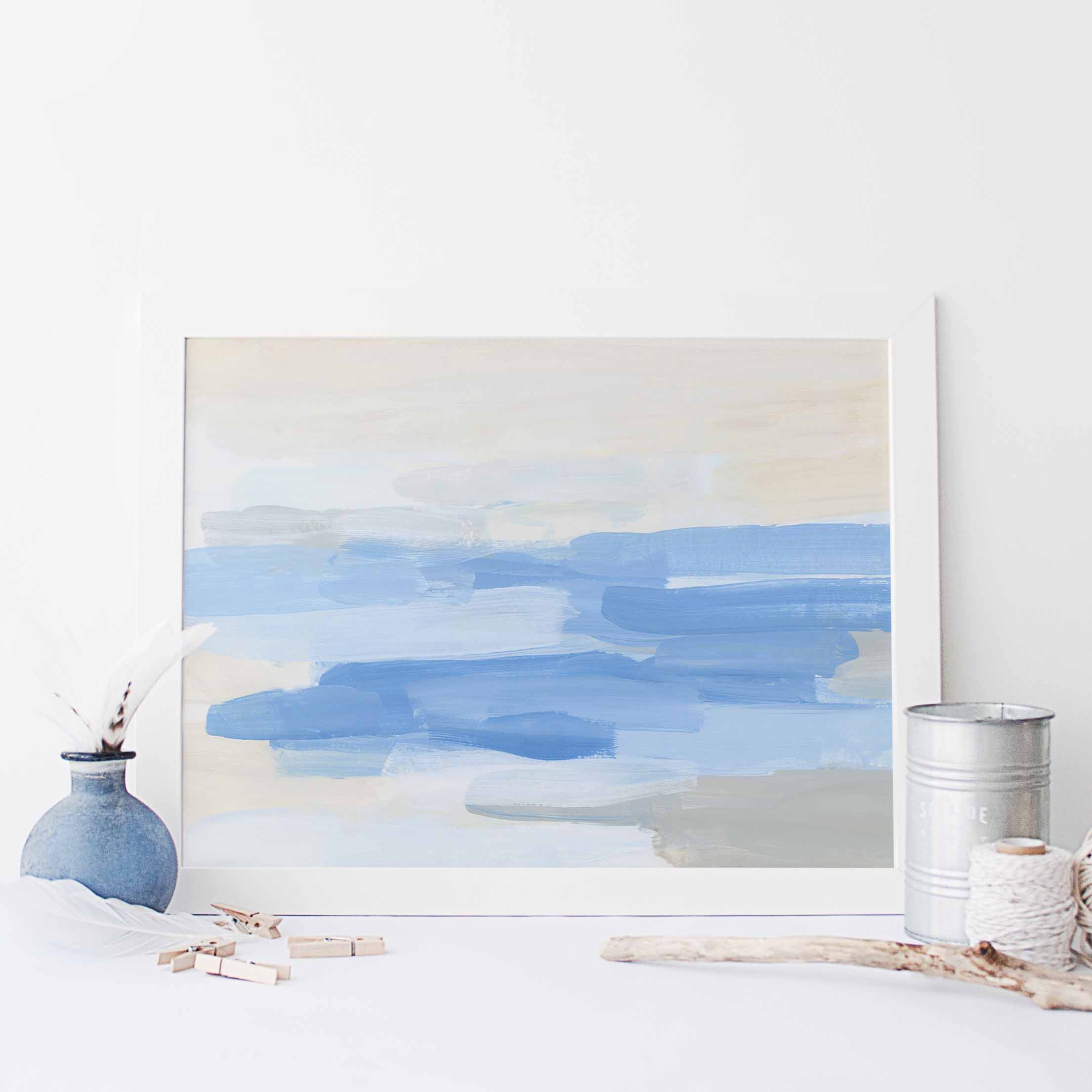 Abstract Coastal Haze, No. 1