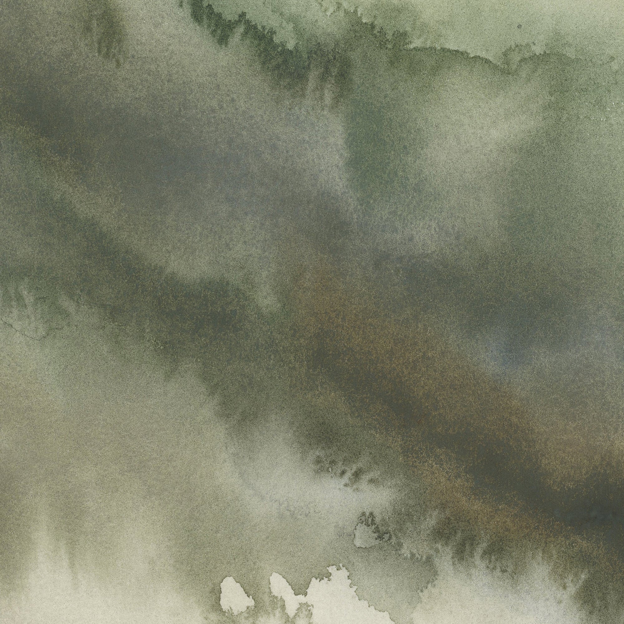 Abstract Green Watercolor, No. 2 - Image 13
