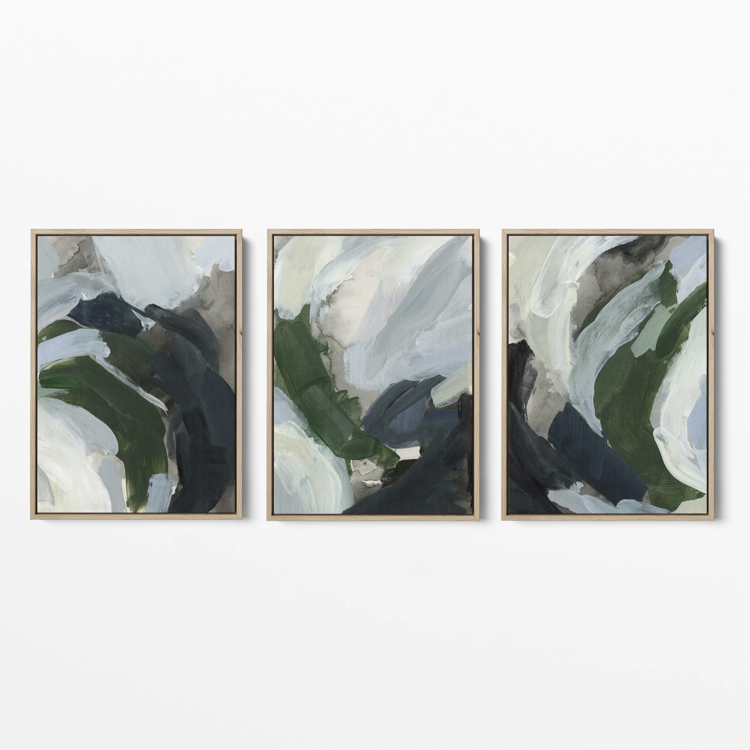 Abstracted Flood - Set of 3 - Image 4