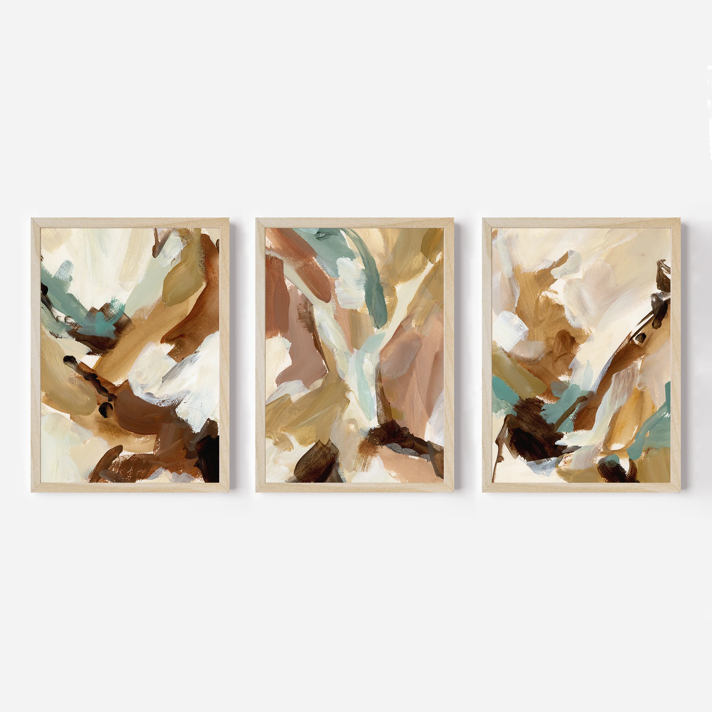 Abstracts of the Earth - Set of 3