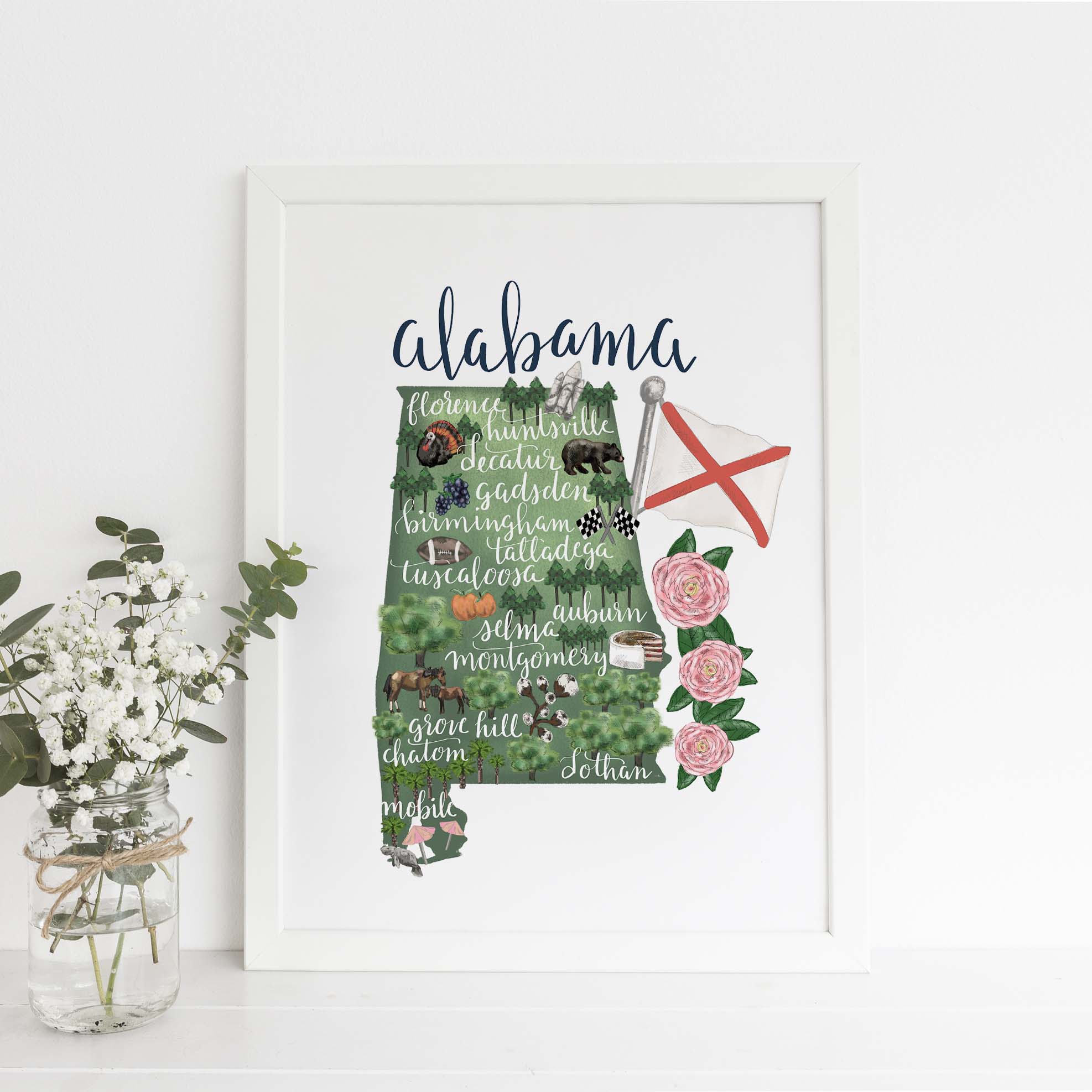 Alabama Map - Image 3