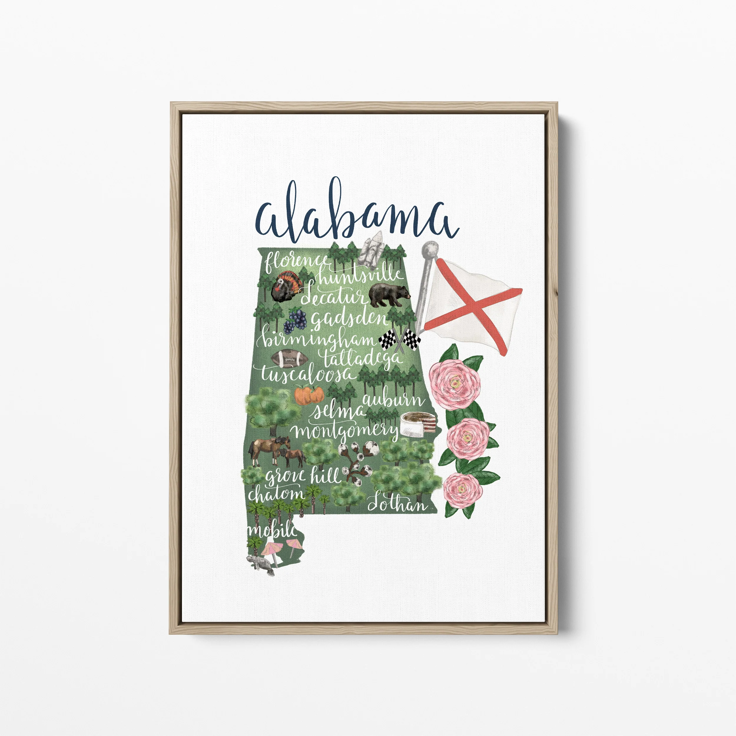 Alabama Map - Image 5