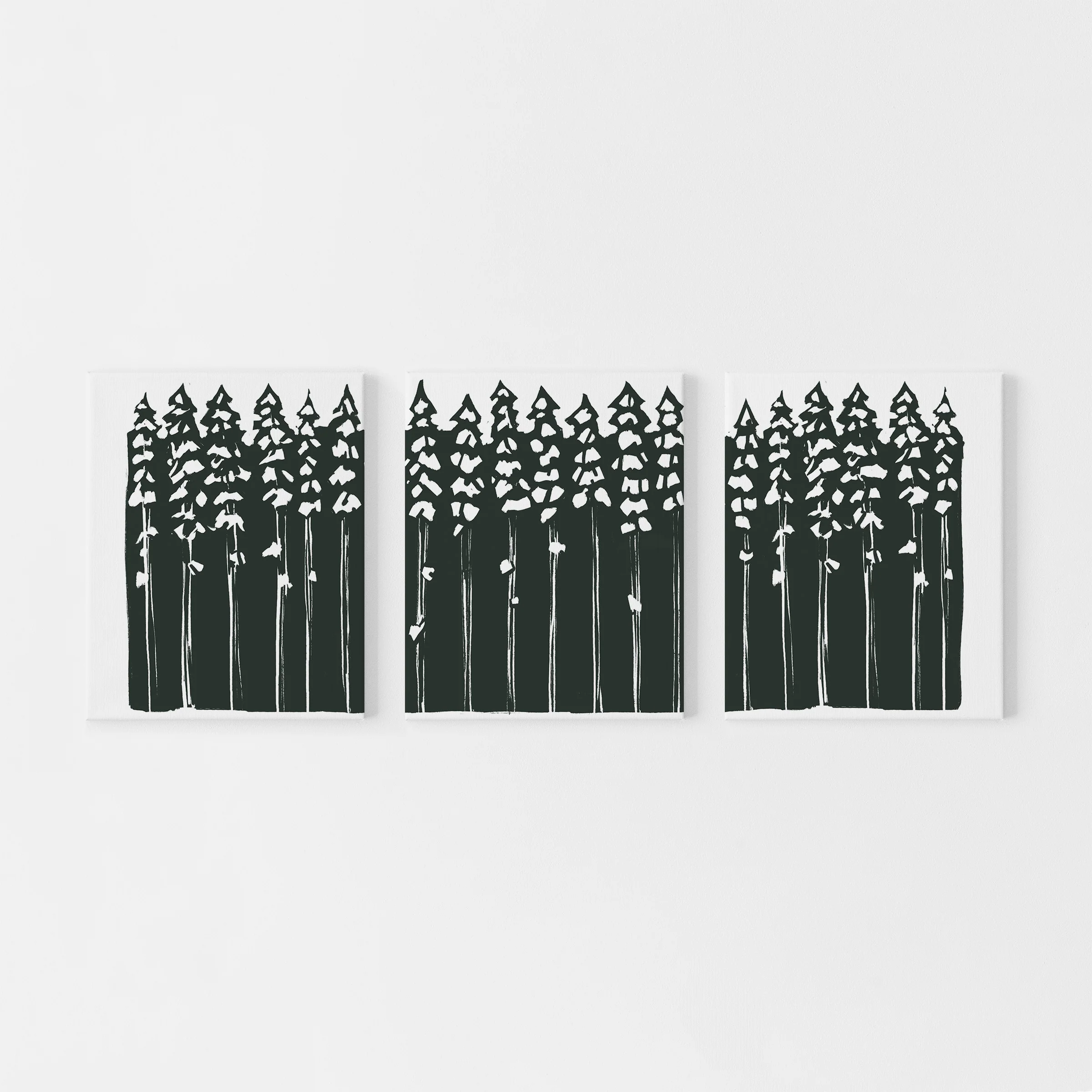 Beneath the Pines Triptych - Set of 3 - Image 5