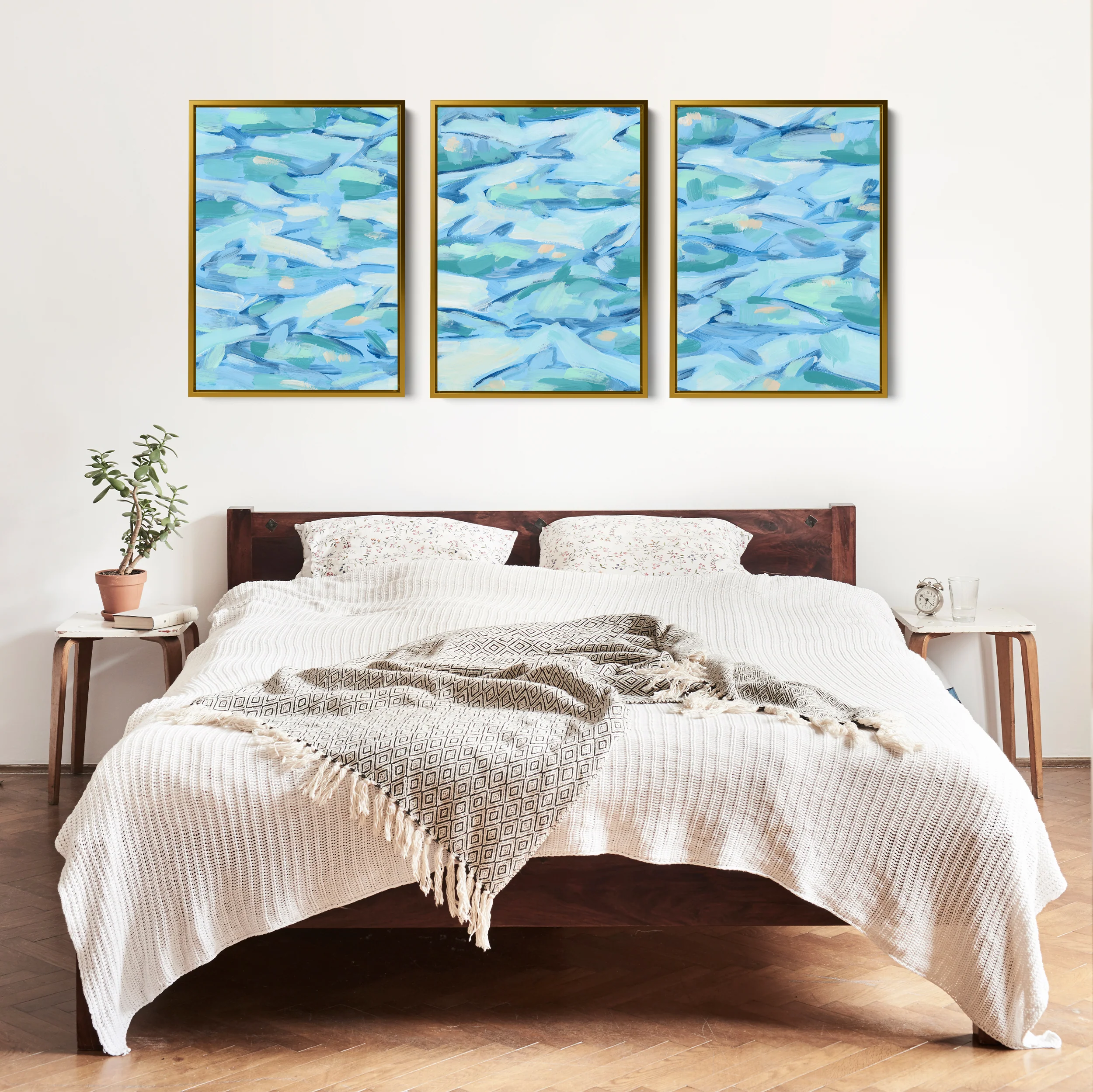 Beneath the Surface Triptych - Set of 3 - Image 7