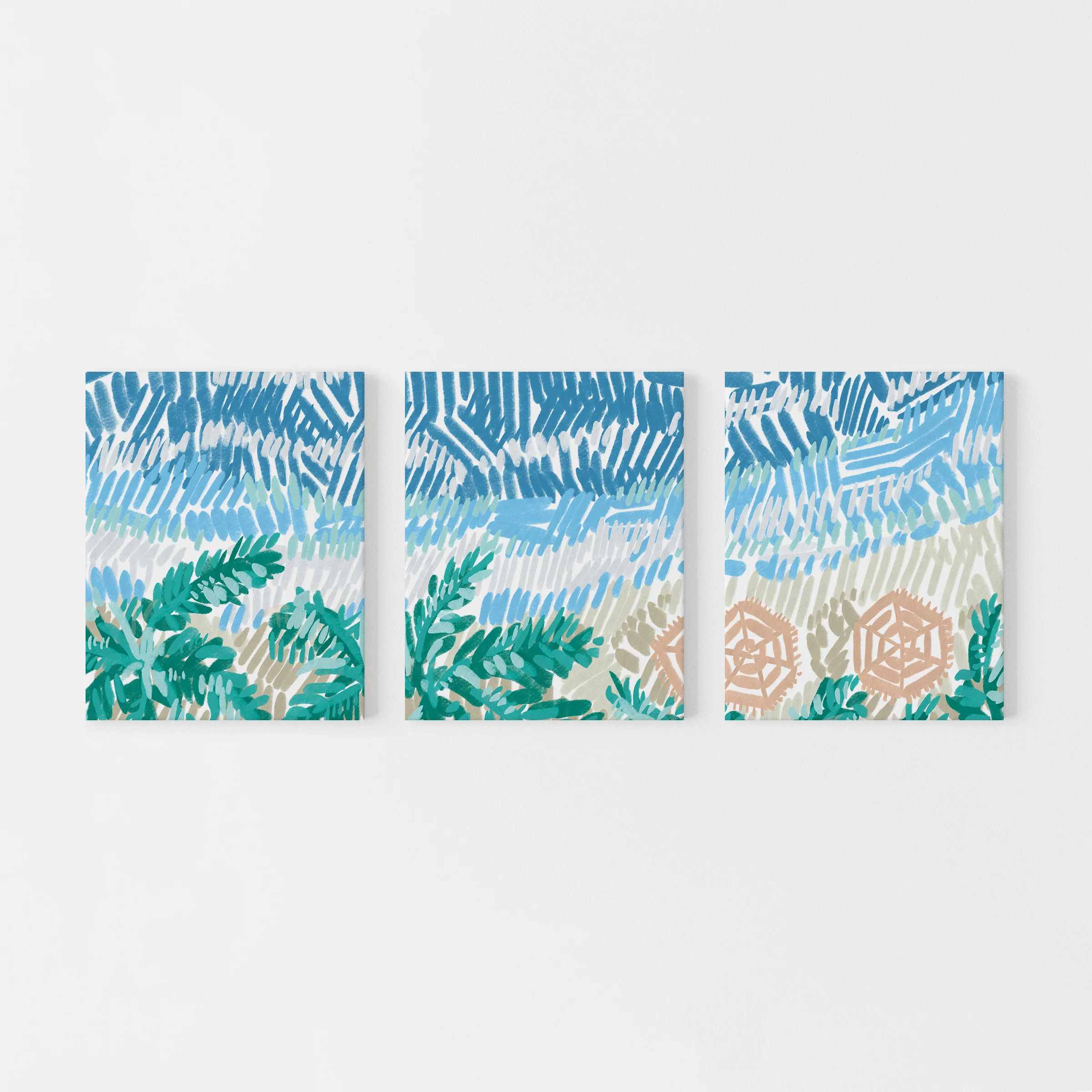 Between Tidelines Triptych - Set of 3 - Image 4