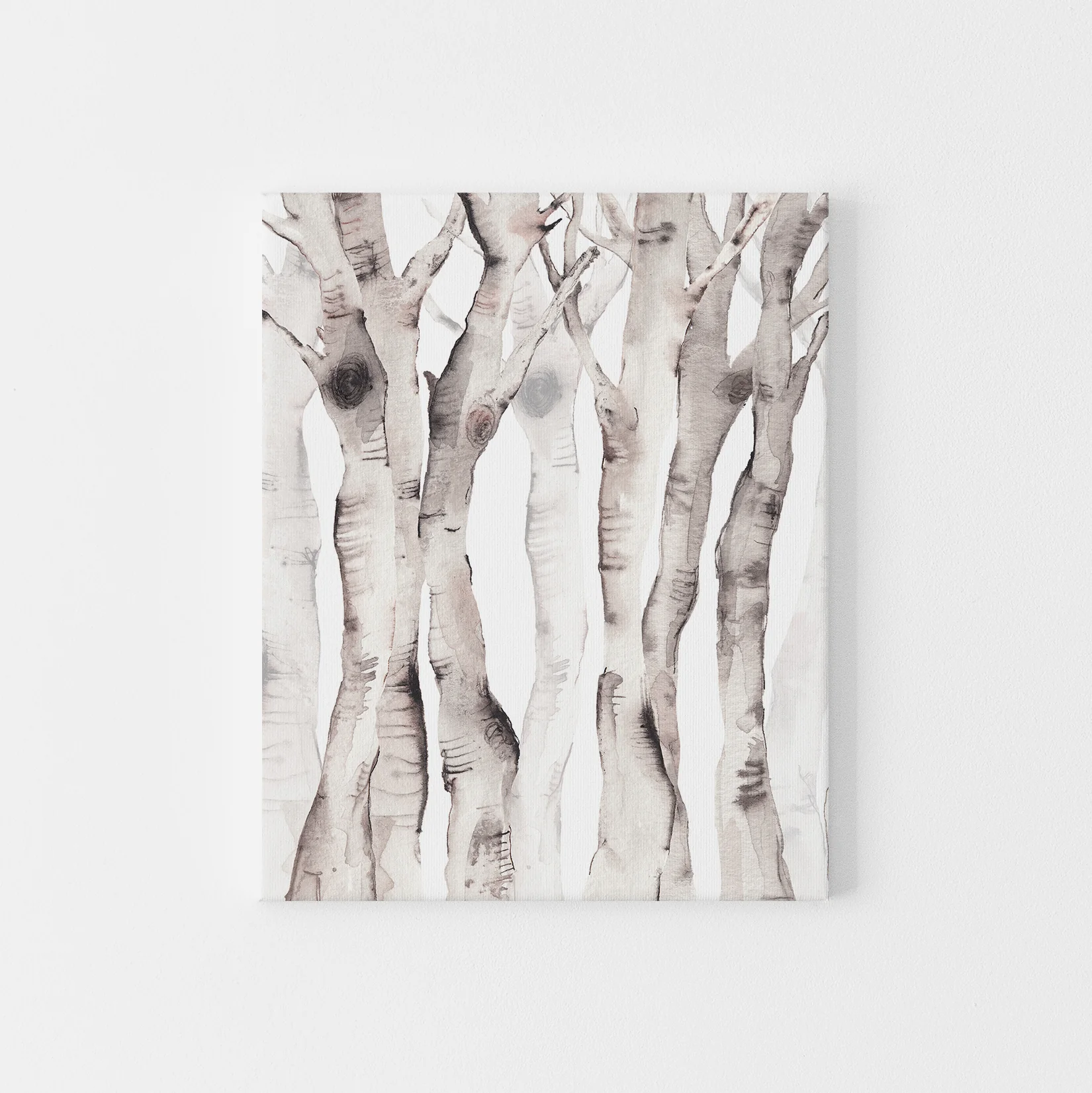 Birch Tree Watercolor No. 1 - Image 5