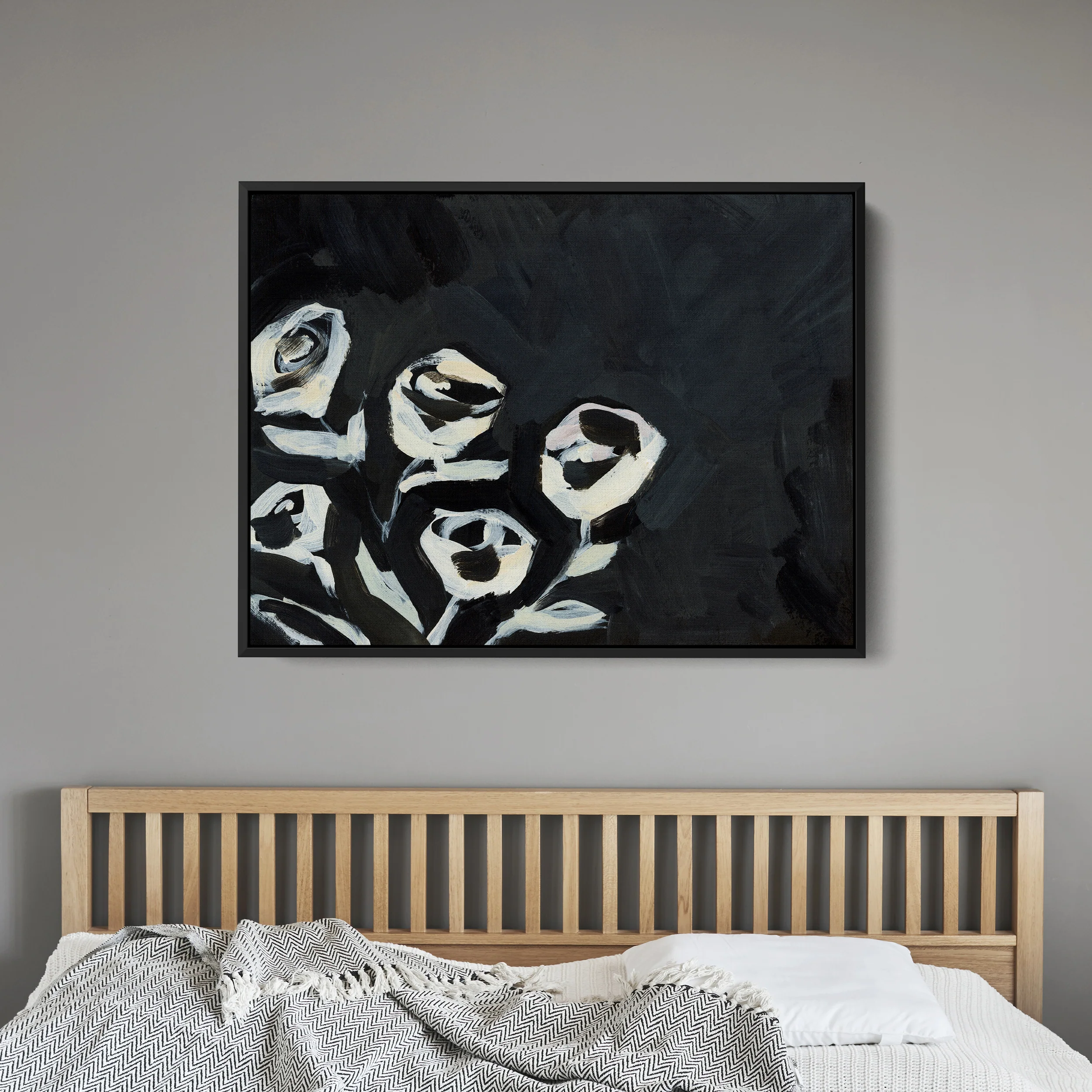 Black & Cream Roses - Image 11