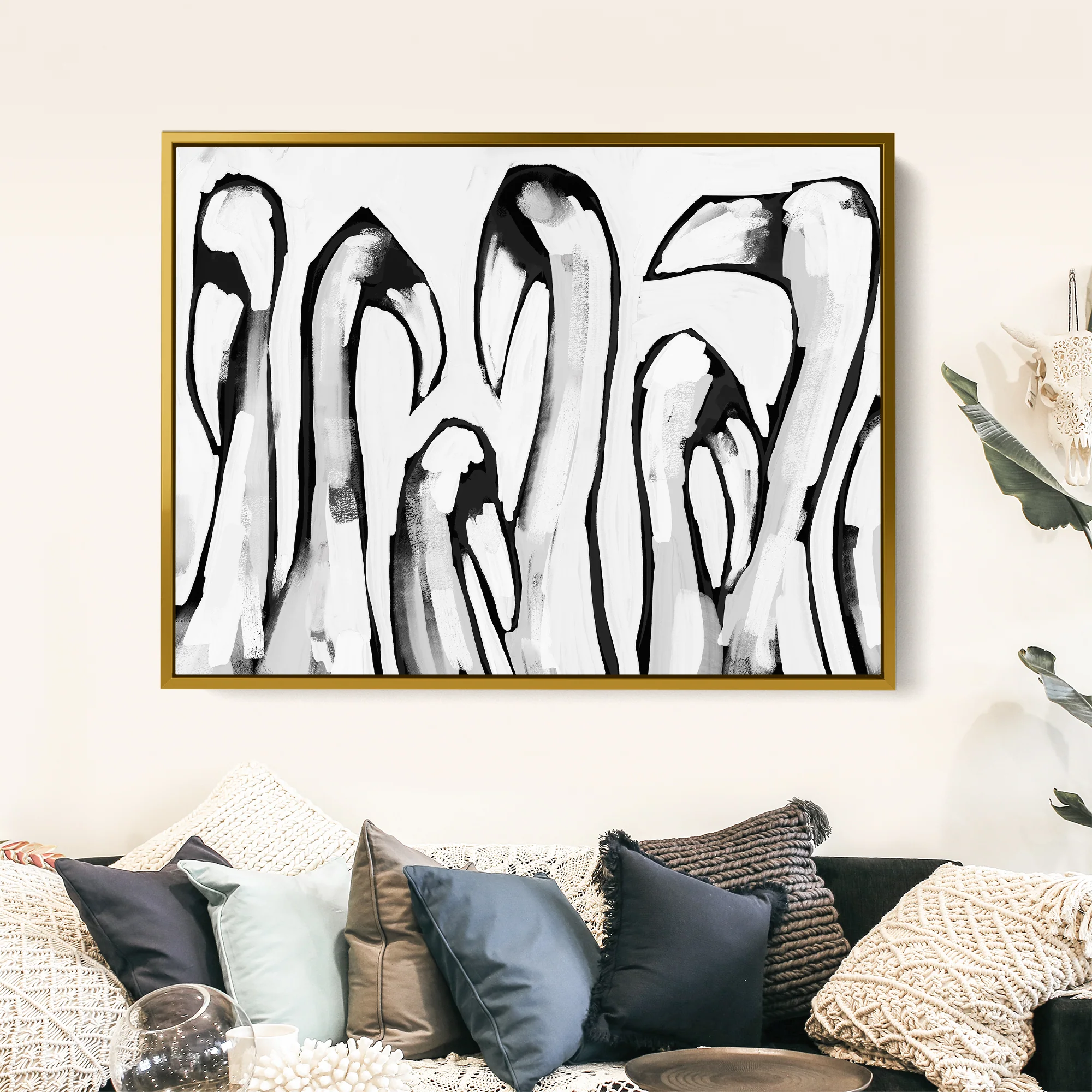Black & White Flamingo Gathering - Image 13