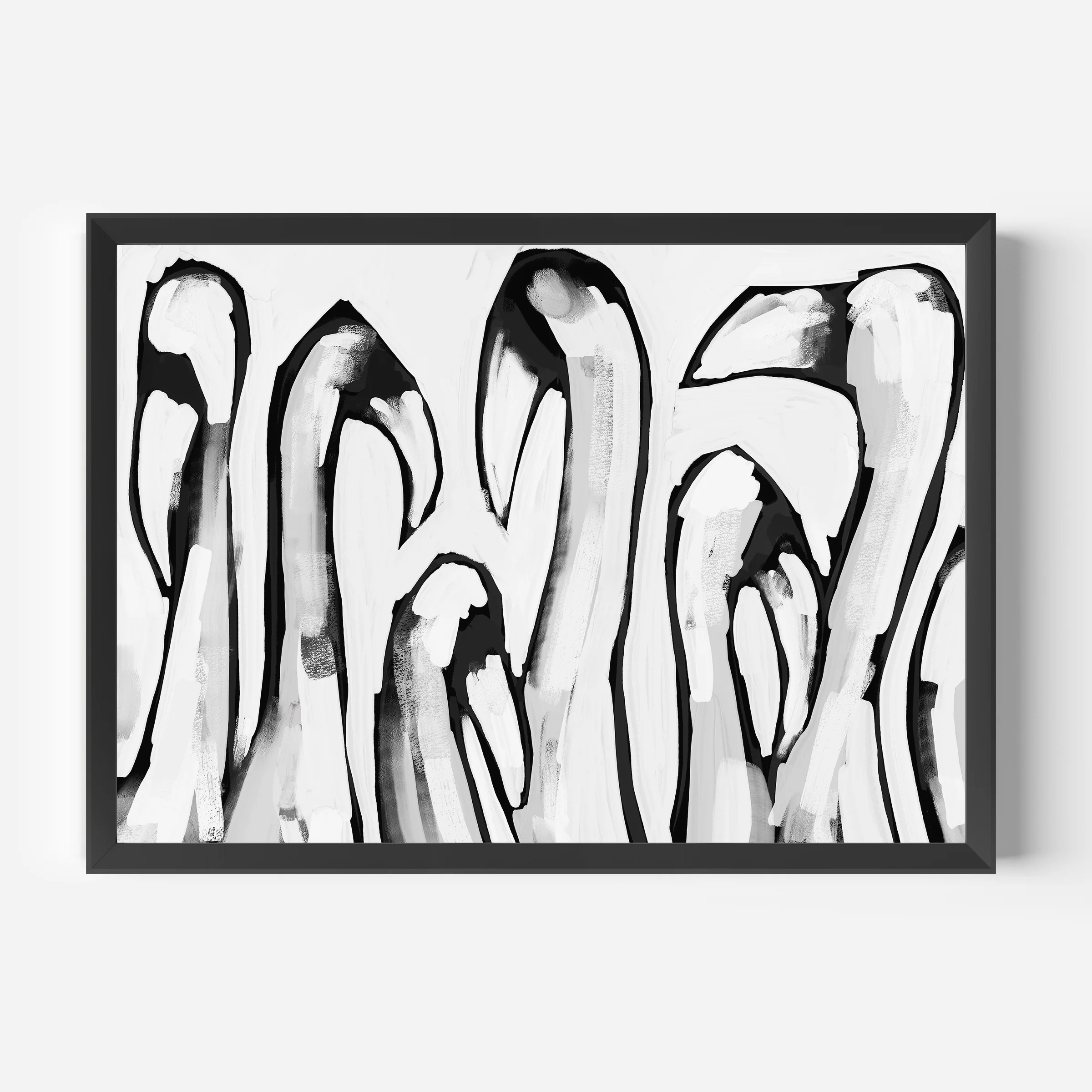 Black & White Flamingo Gathering - Image 4