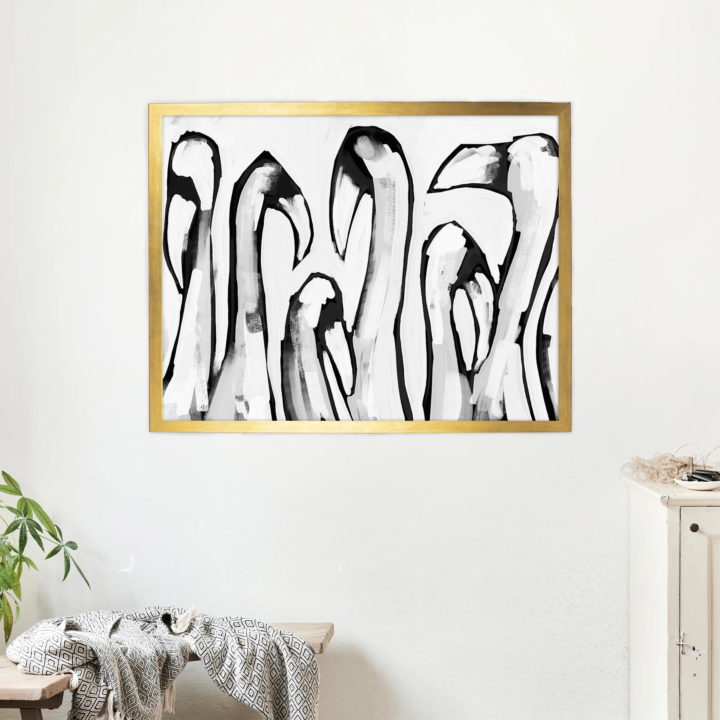 Black & White Flamingo Gathering - Image 9