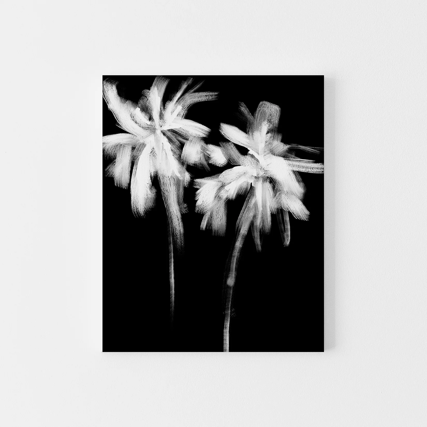 Black & White Palm Gathering, No. 1 - Image 3