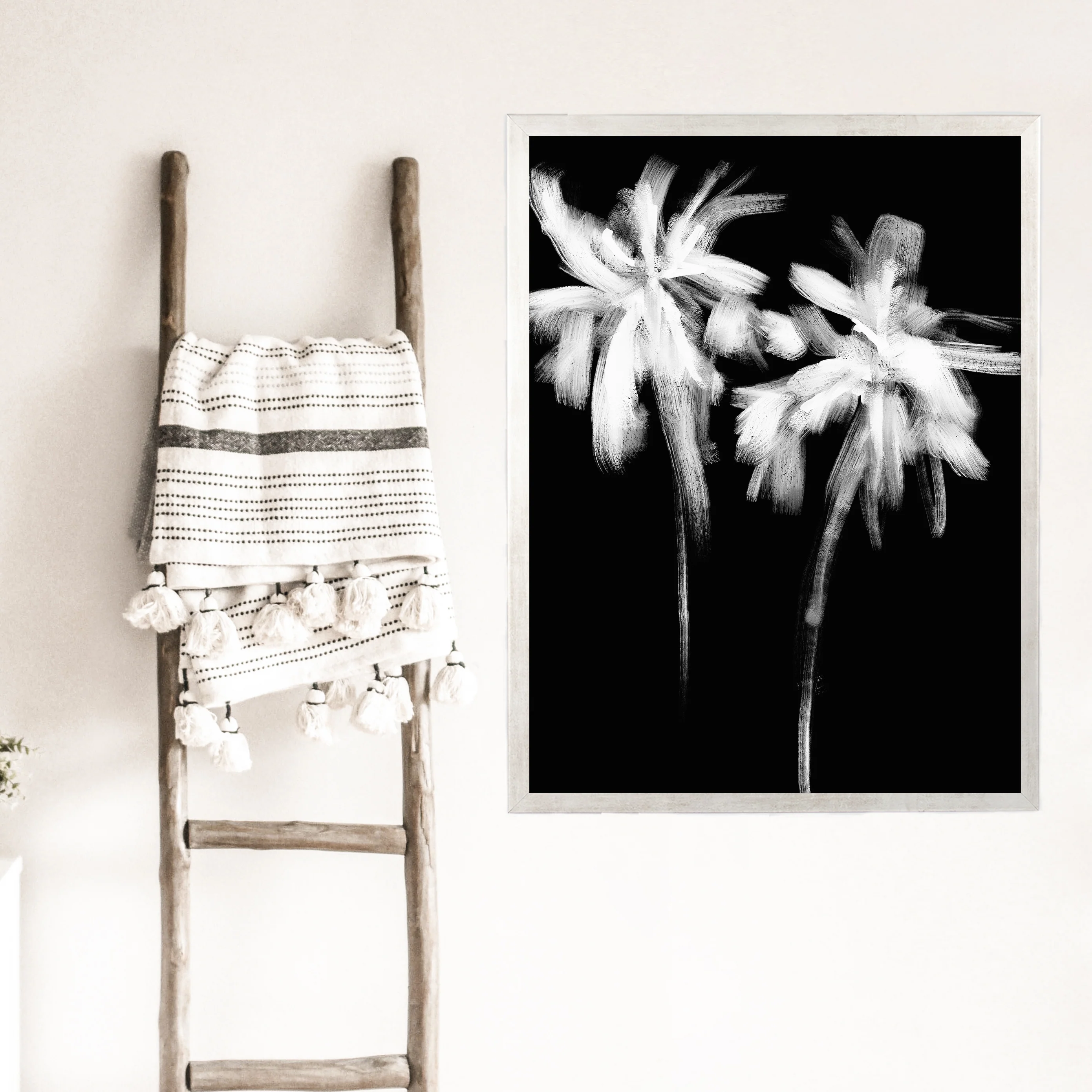 Black & White Palm Gathering, No. 1 - Image 7