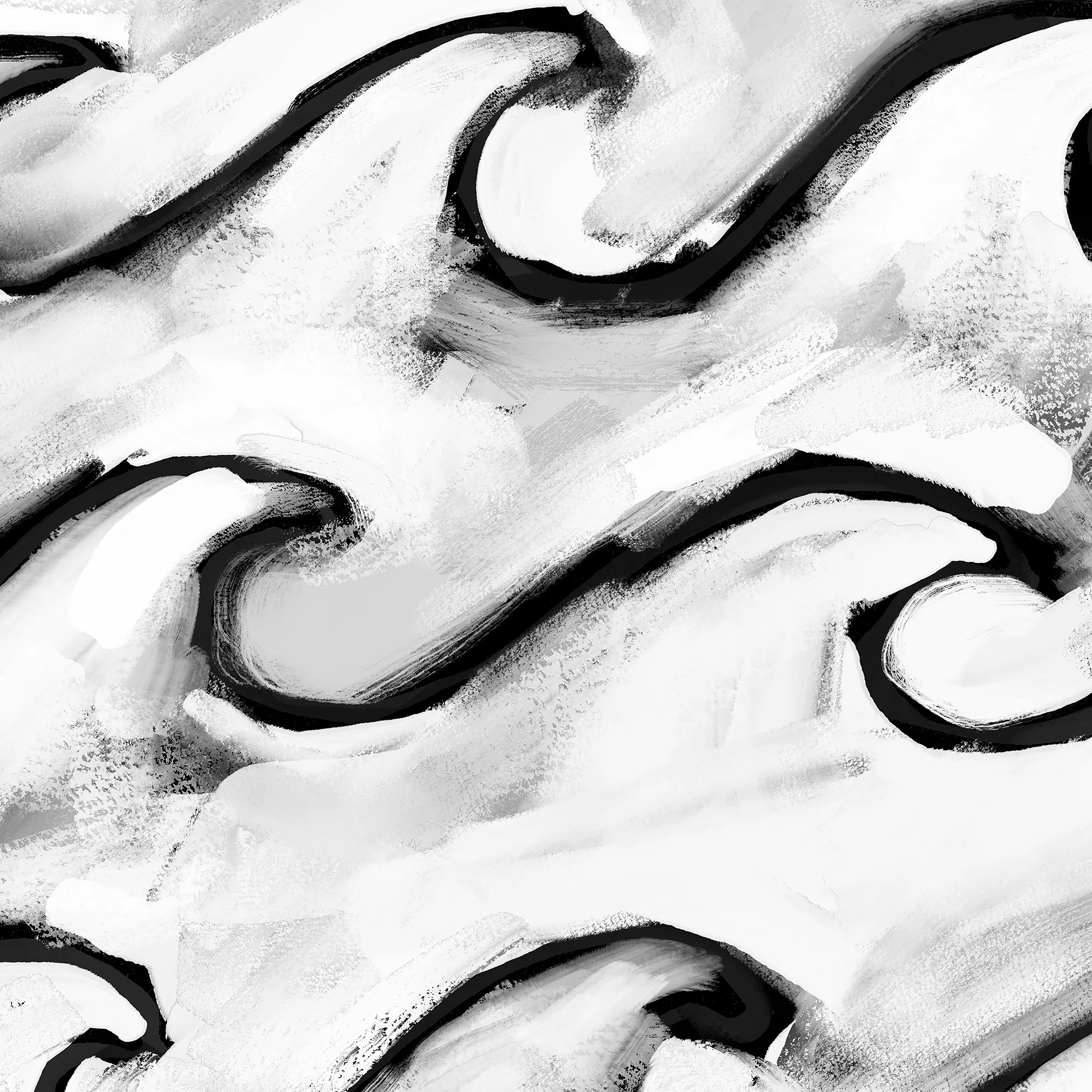 Black & White Roaring Seas - Image 14