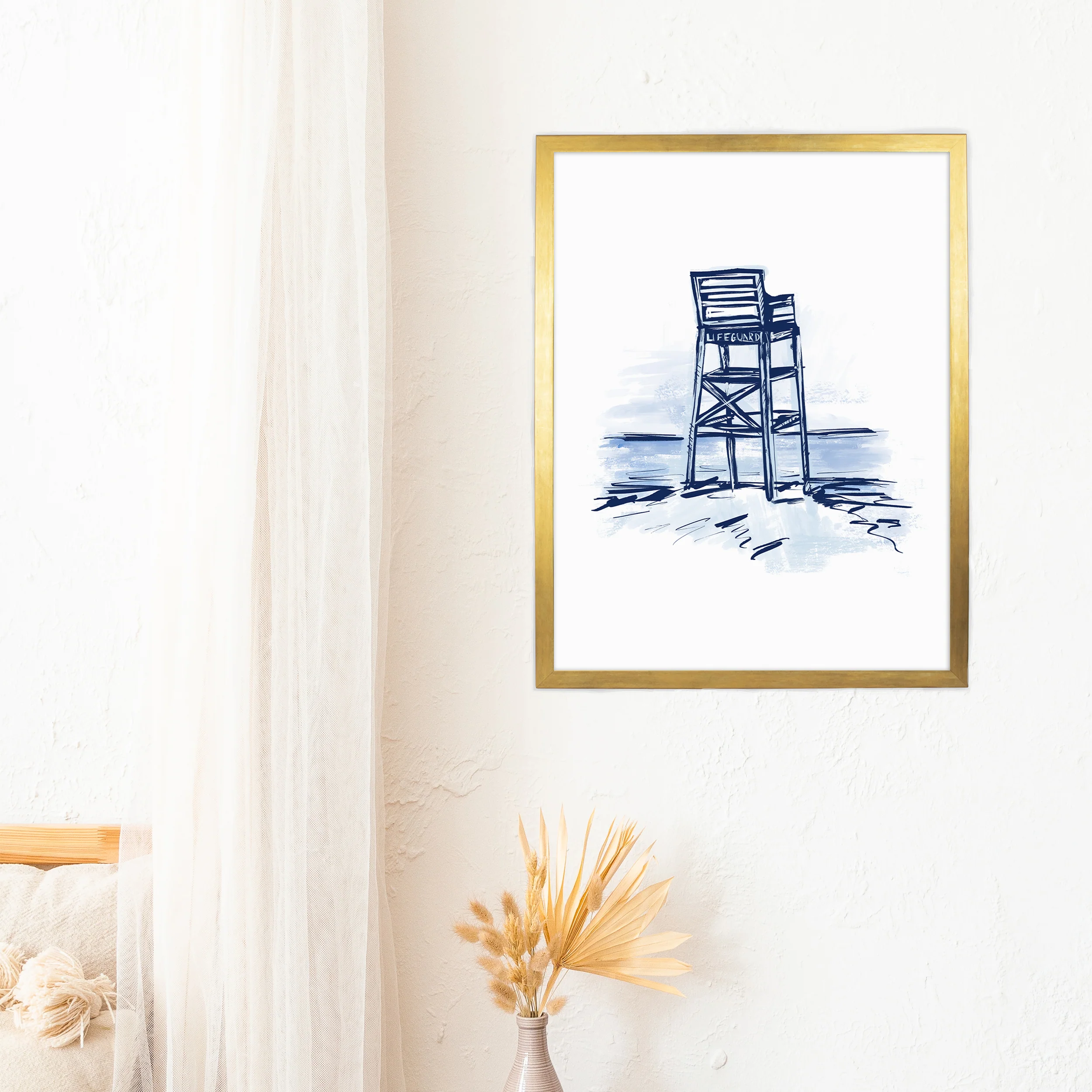 Blue Lifeguard Tower - Image 12