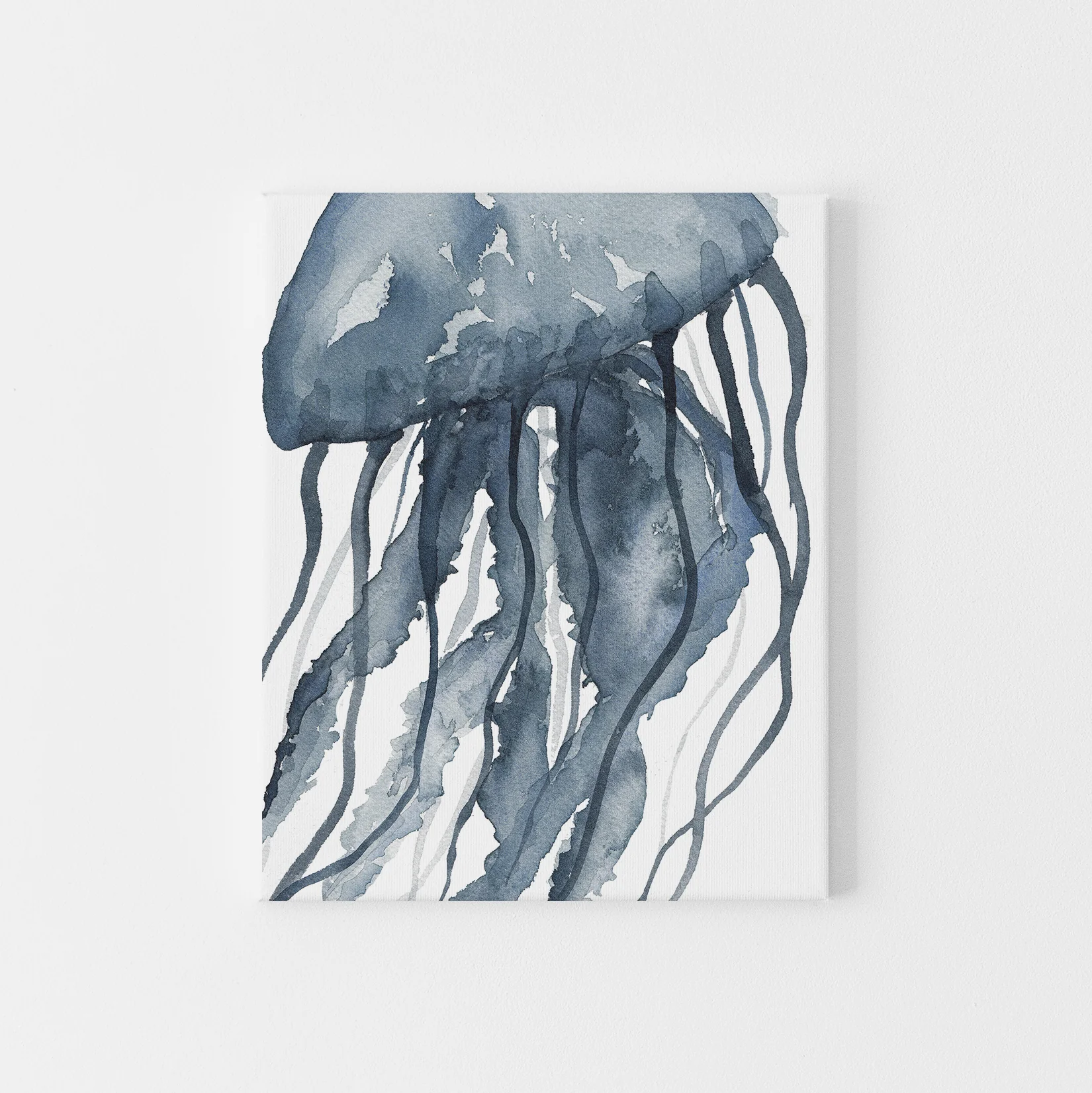 Blue Watercolor Jellyfish No. 2 - Image 5