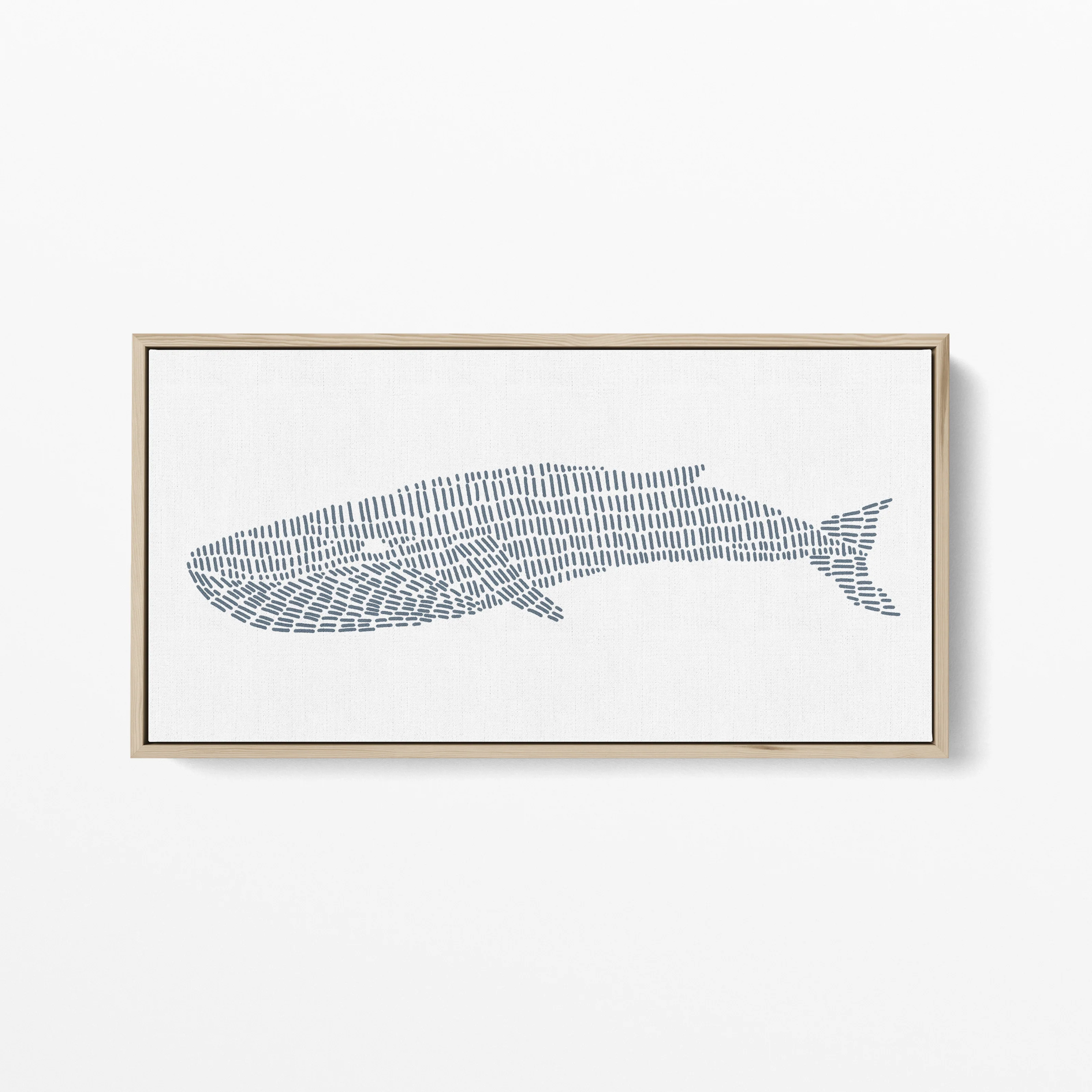 Blue Whale Illustration Panoramic - Image 3