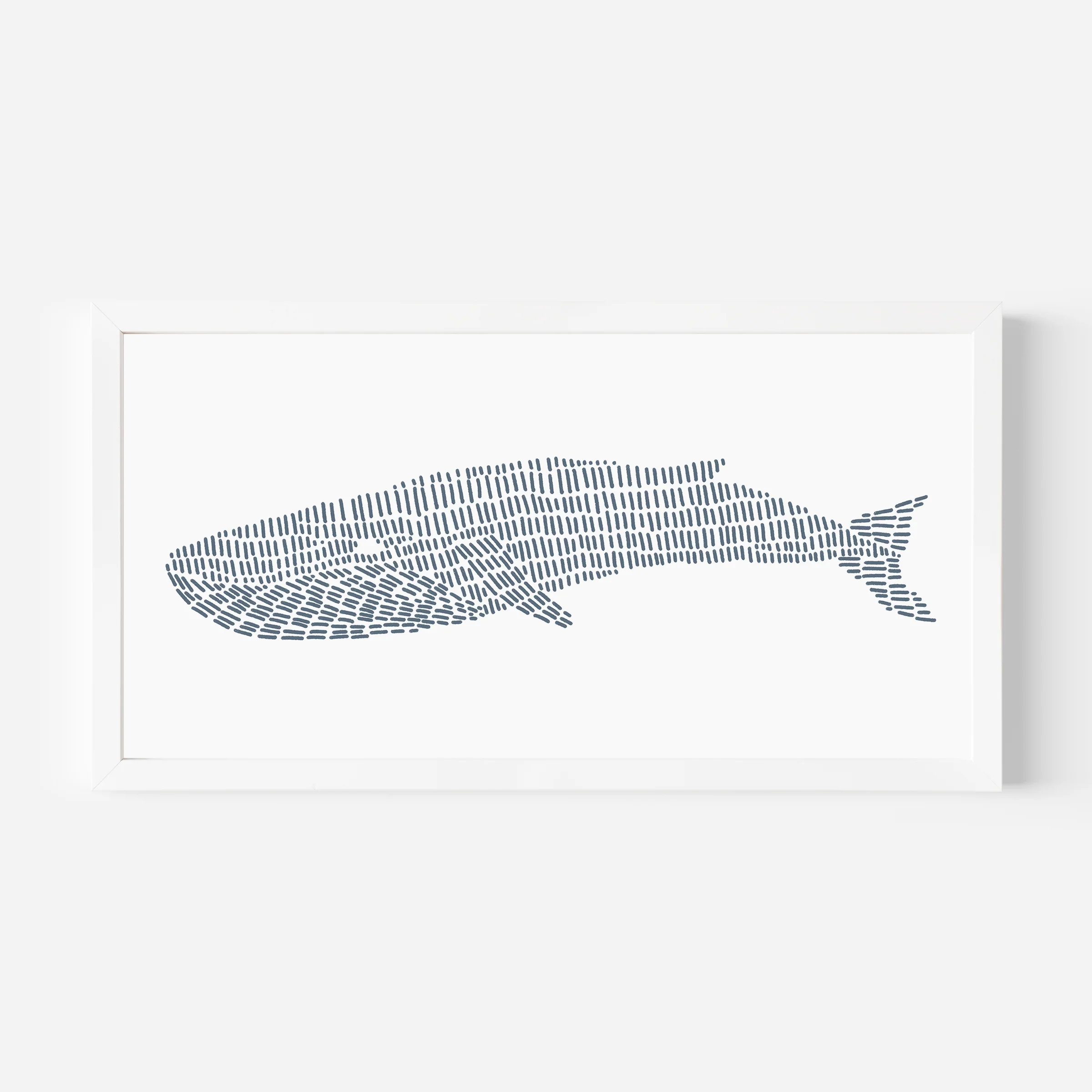 Blue Whale Illustration Panoramic - Image 4