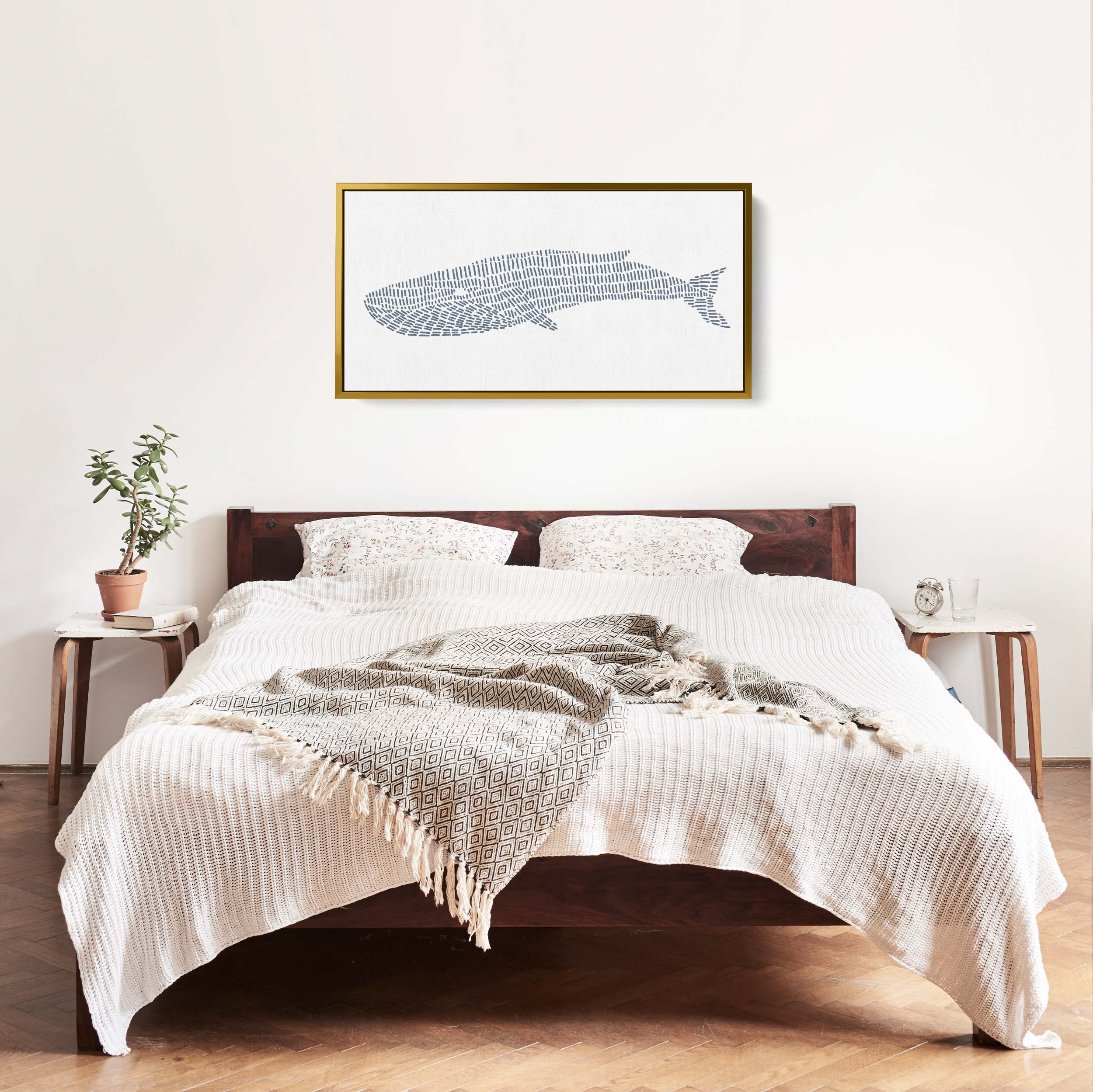 Blue Whale Illustration Panoramic - Image 9
