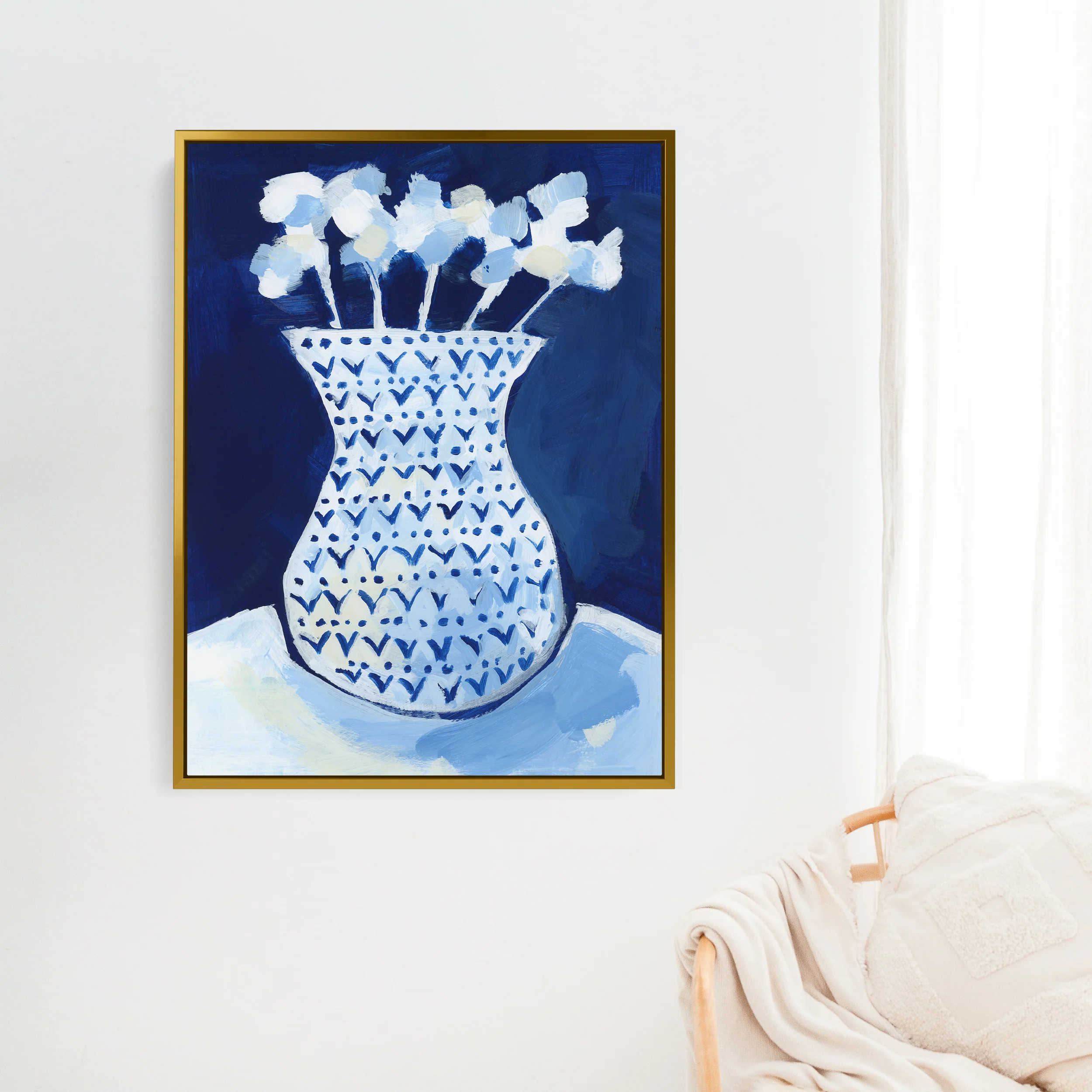 Blue & White Florals, No. 2 - Image 10