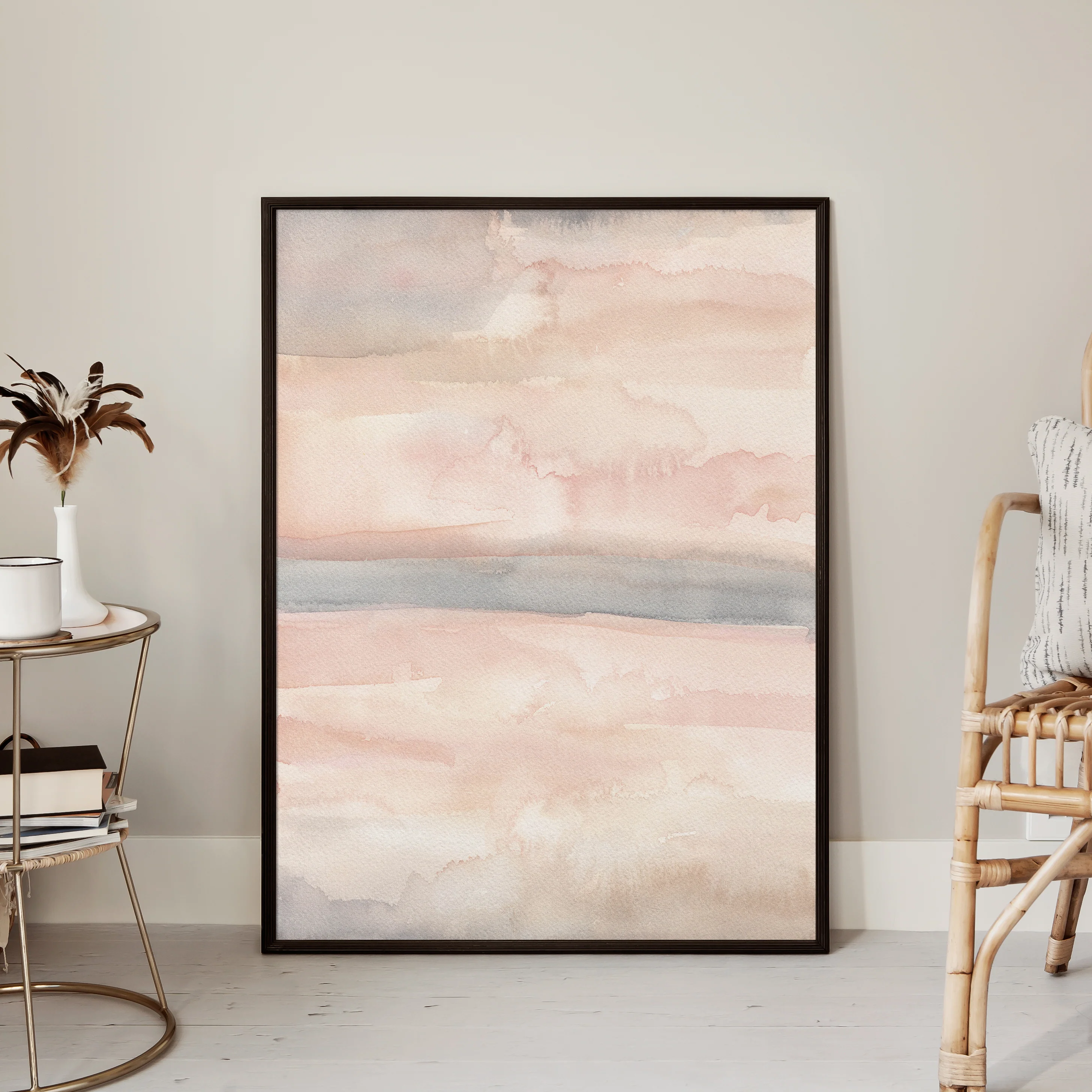 Blush Abstract Watercolor - Image 13