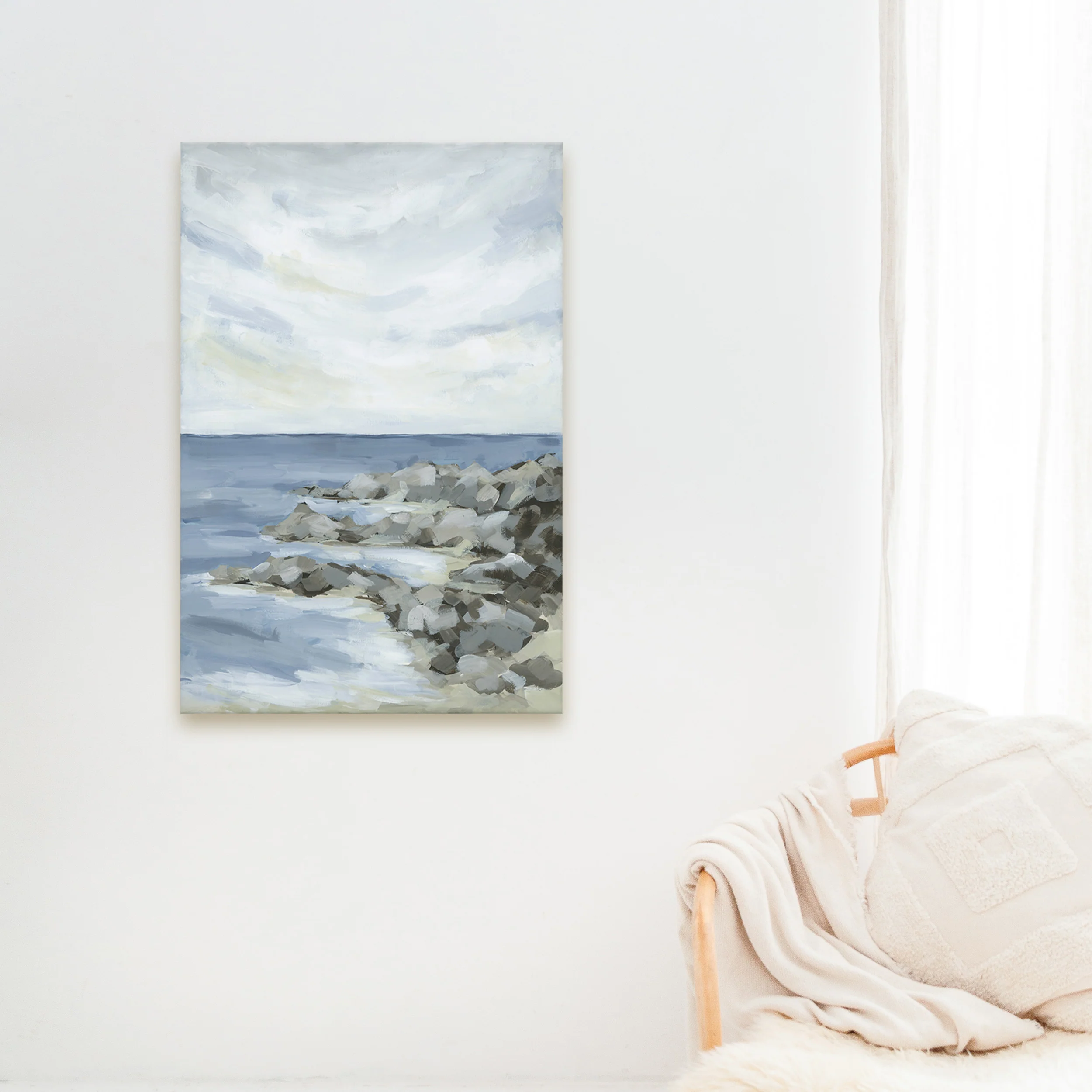 Breakwater -- 24x36" on Canvas - Image 3