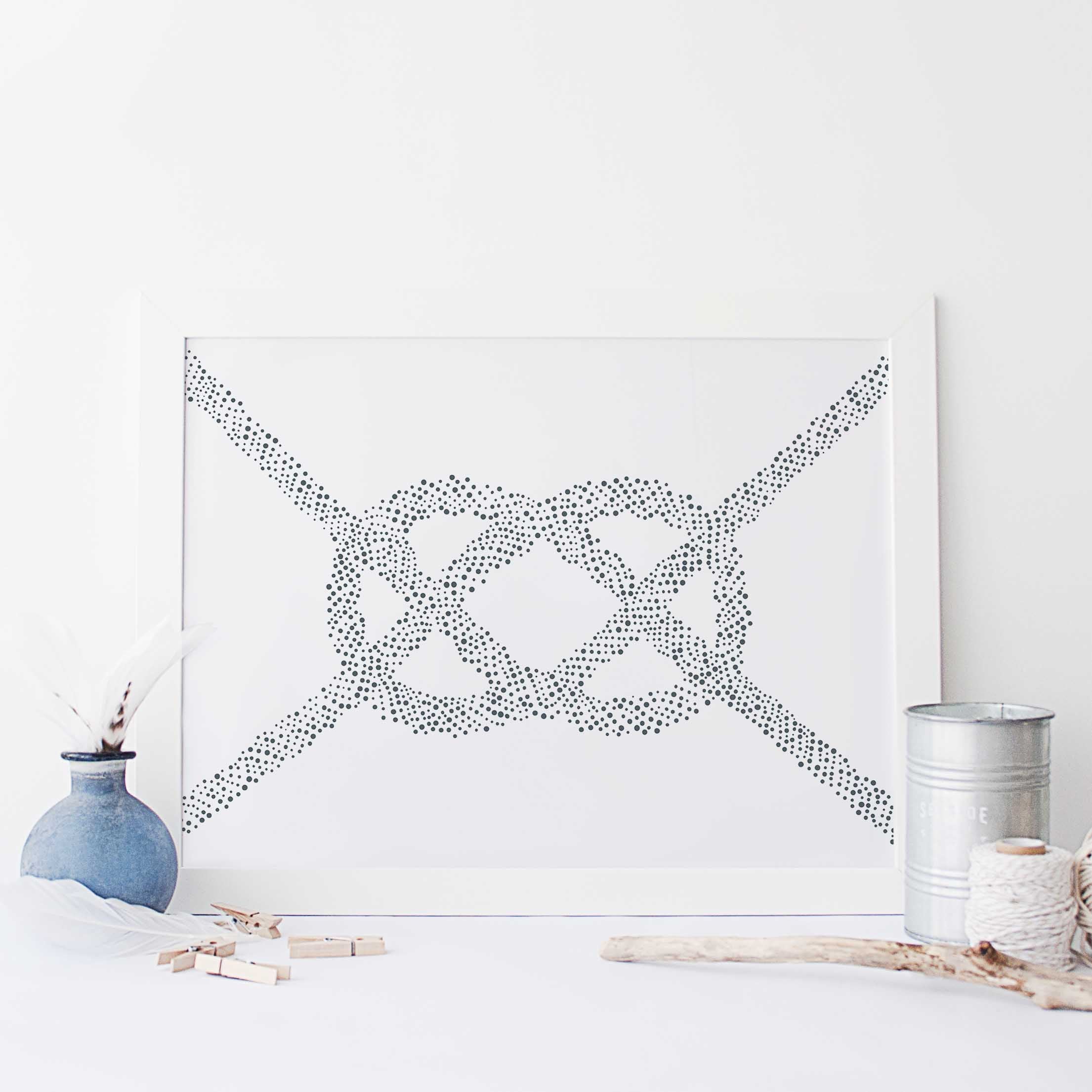 Carrick Bend Knot Illustration - Image 5