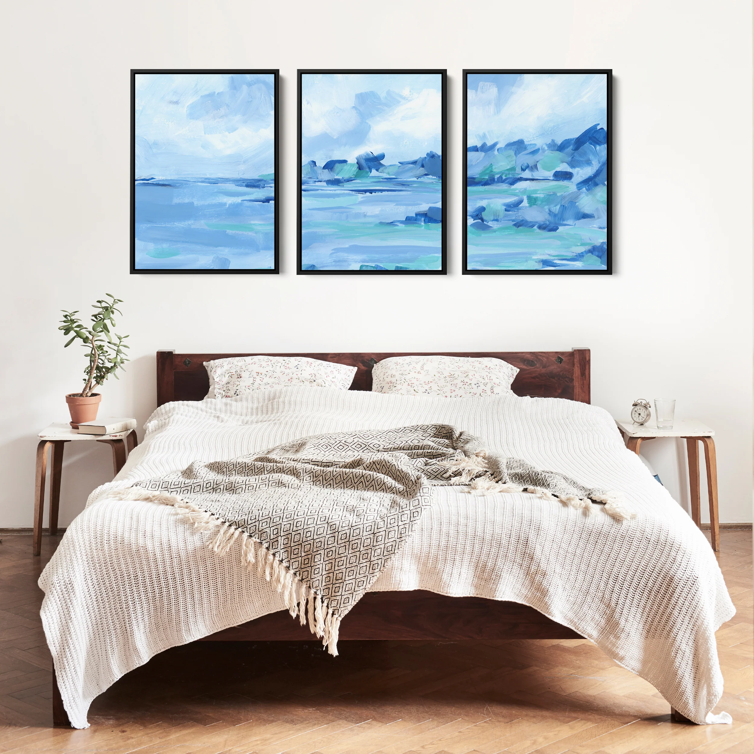 Cerulean Coast Triptych - Set of 3 - Image 11