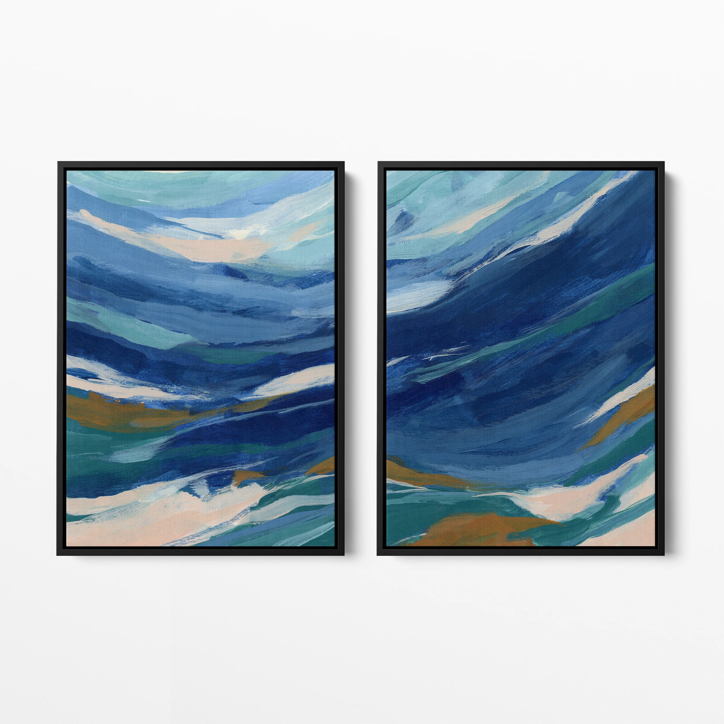 Channel Swell Diptych - Set of 2 - Image 3