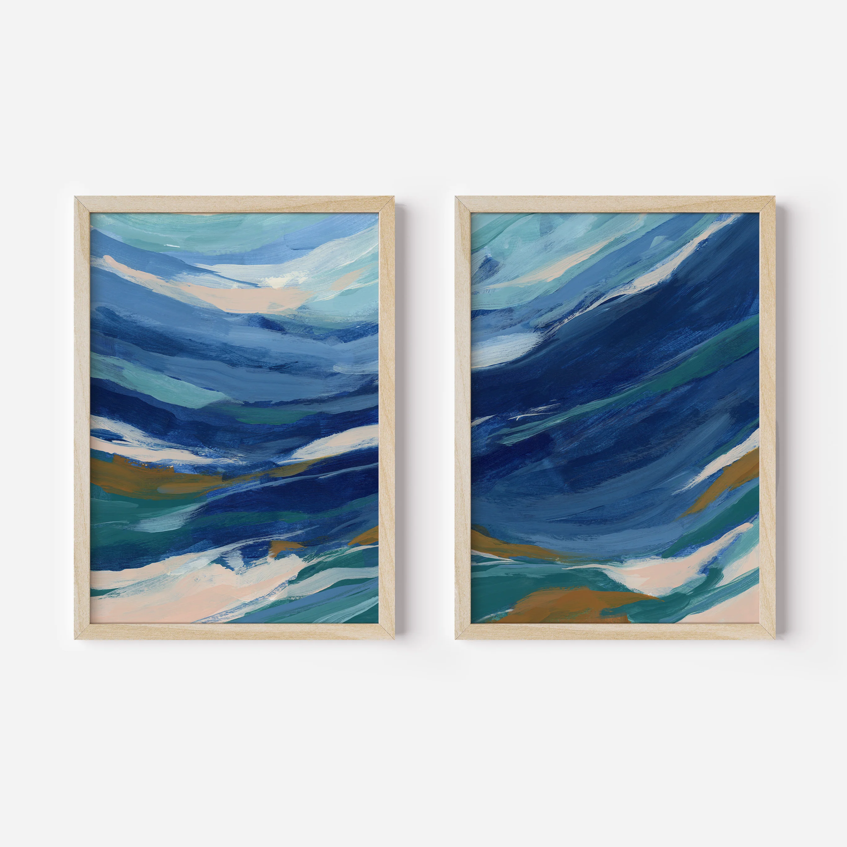 Channel Swell Diptych - Set of 2 - Image 4