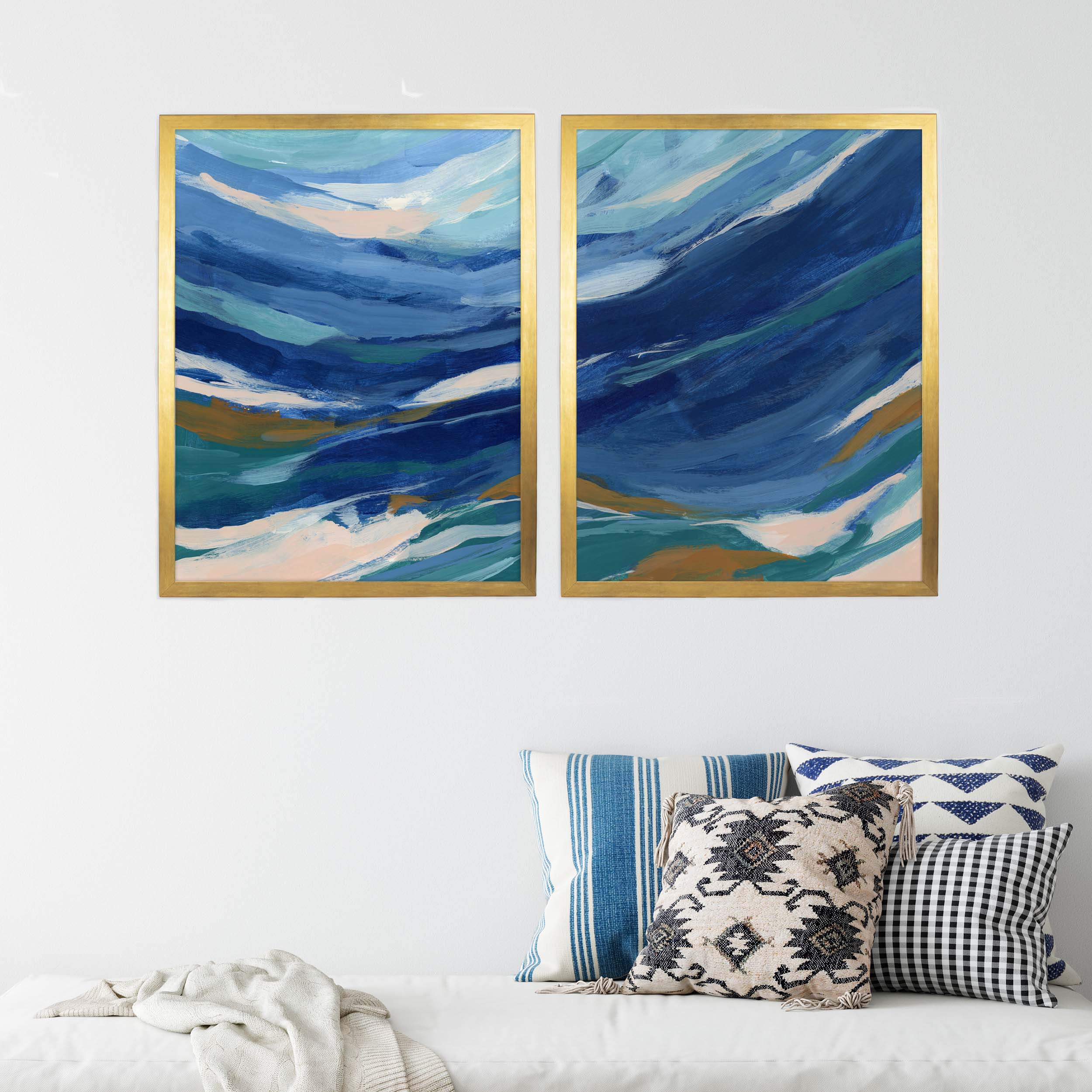 Channel Swell Diptych - Set of 2 - Image 9