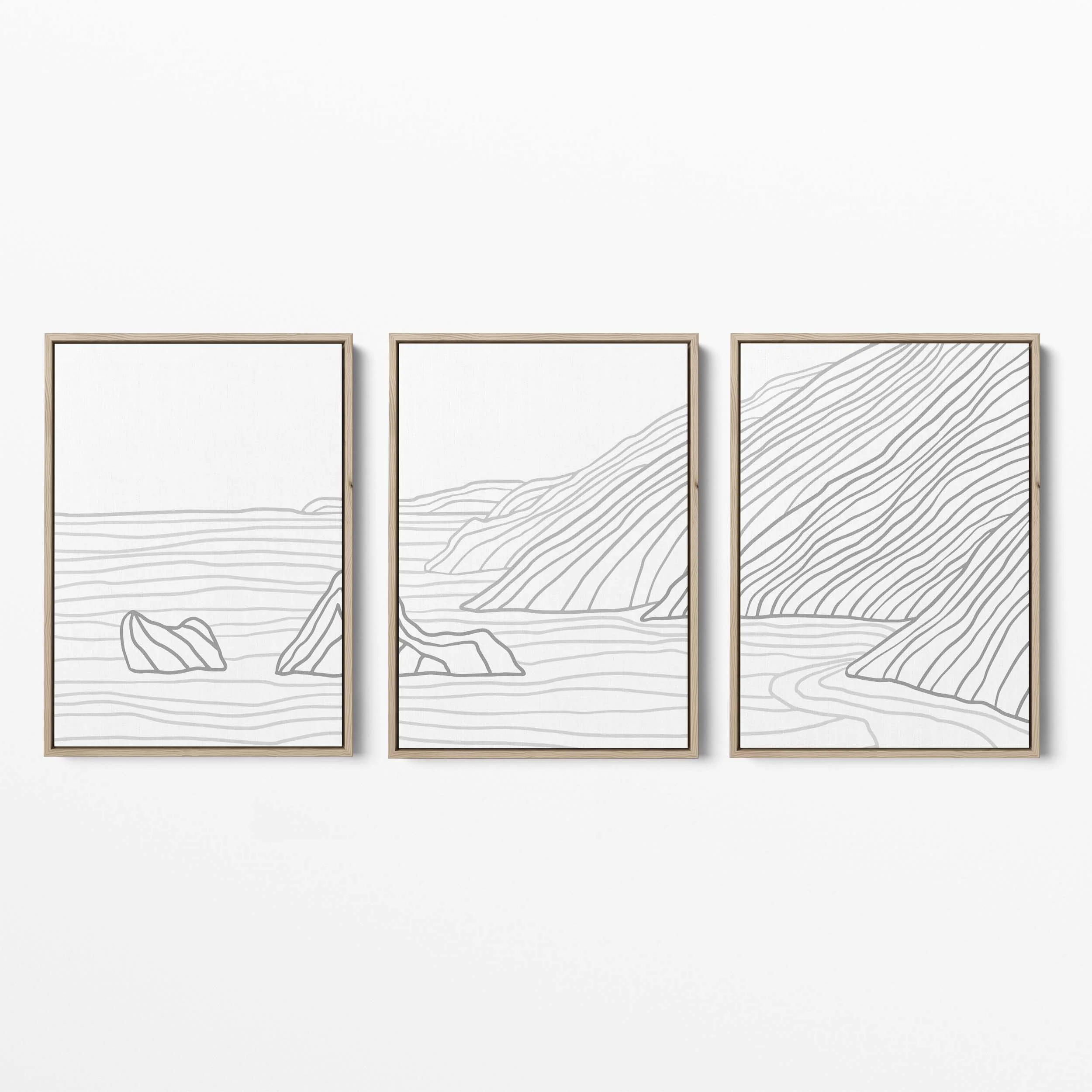 Coastal Big Sur - Set of 3 - Image 4