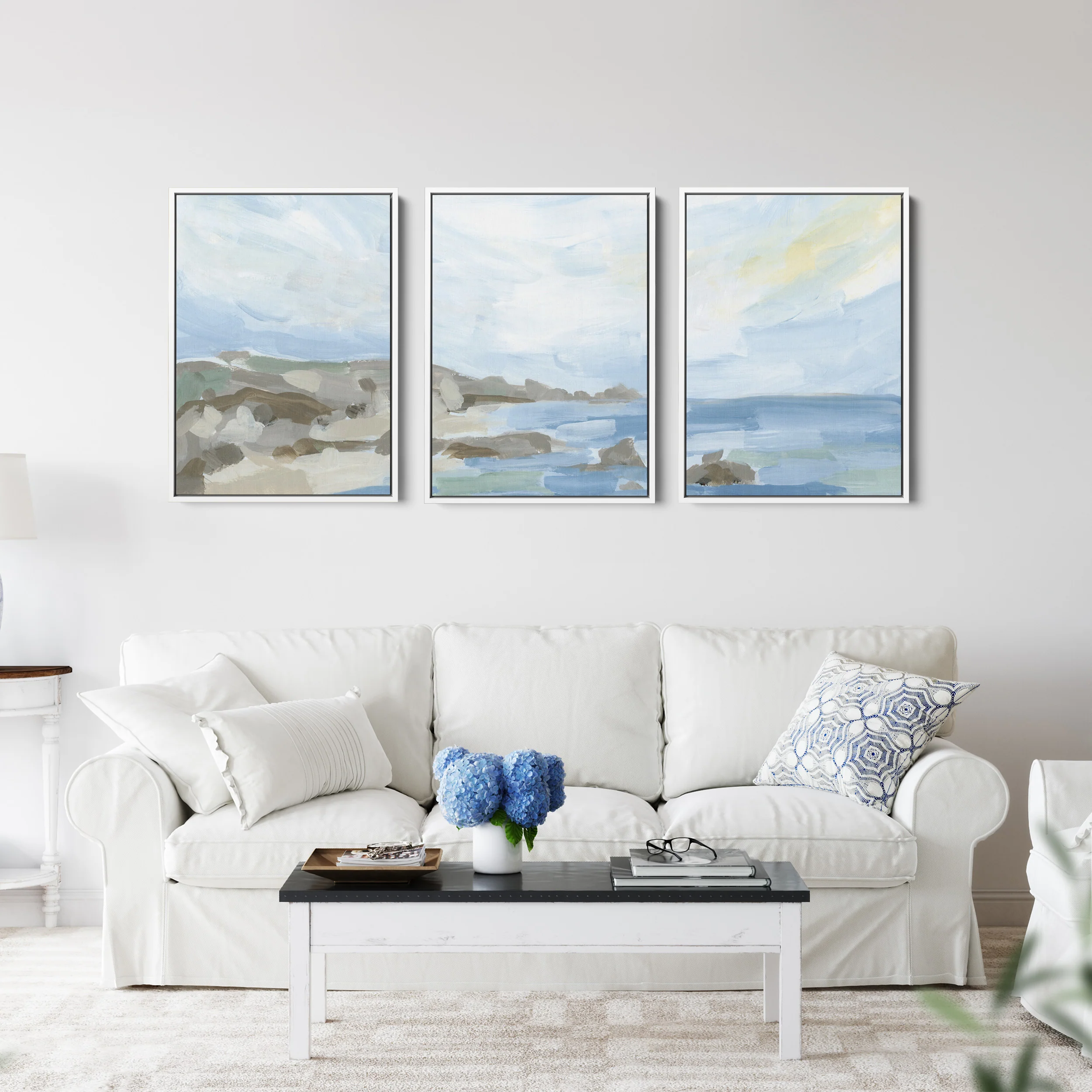 Coastline in the Morning - Set of 3 - Image 12