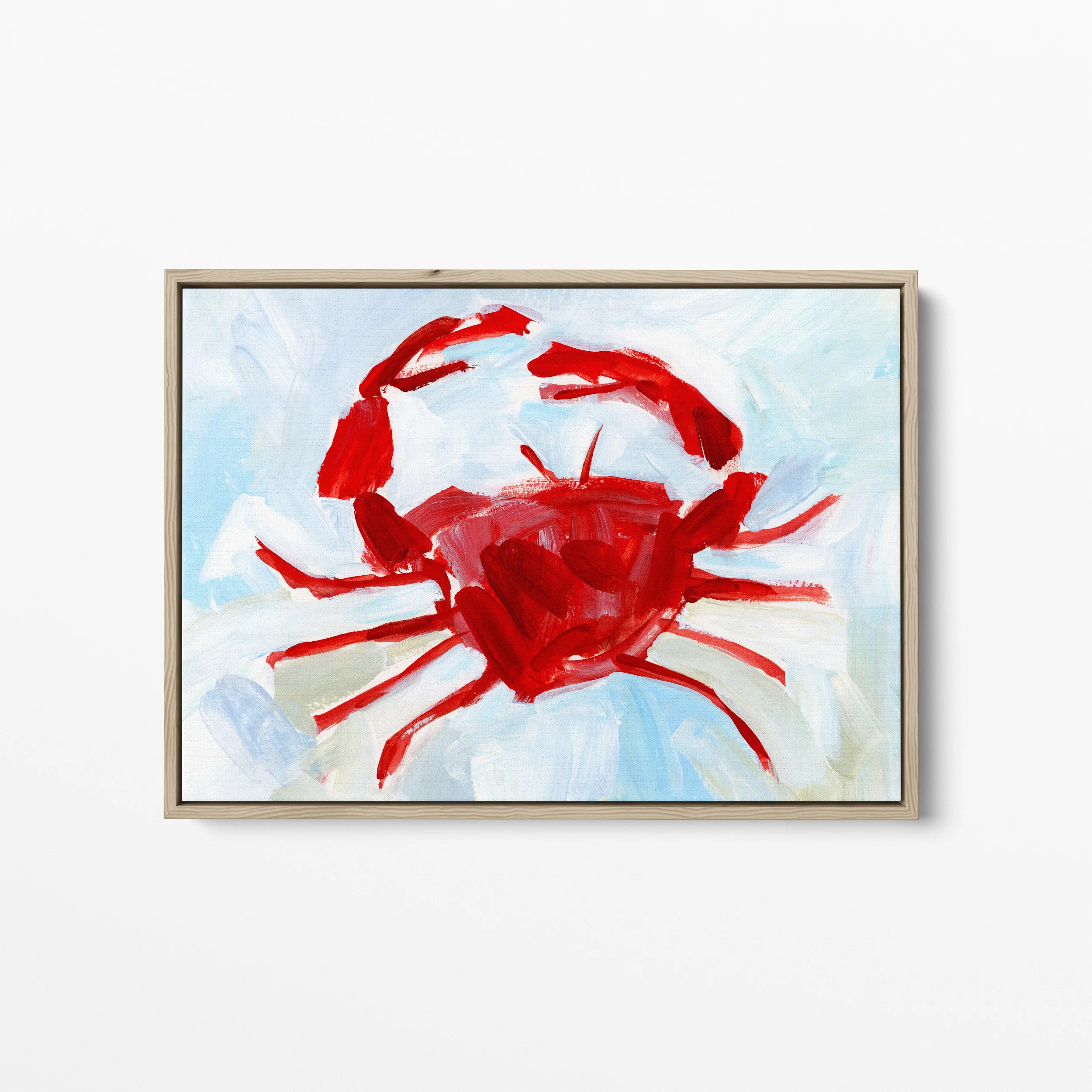 Crab Nautical Painting