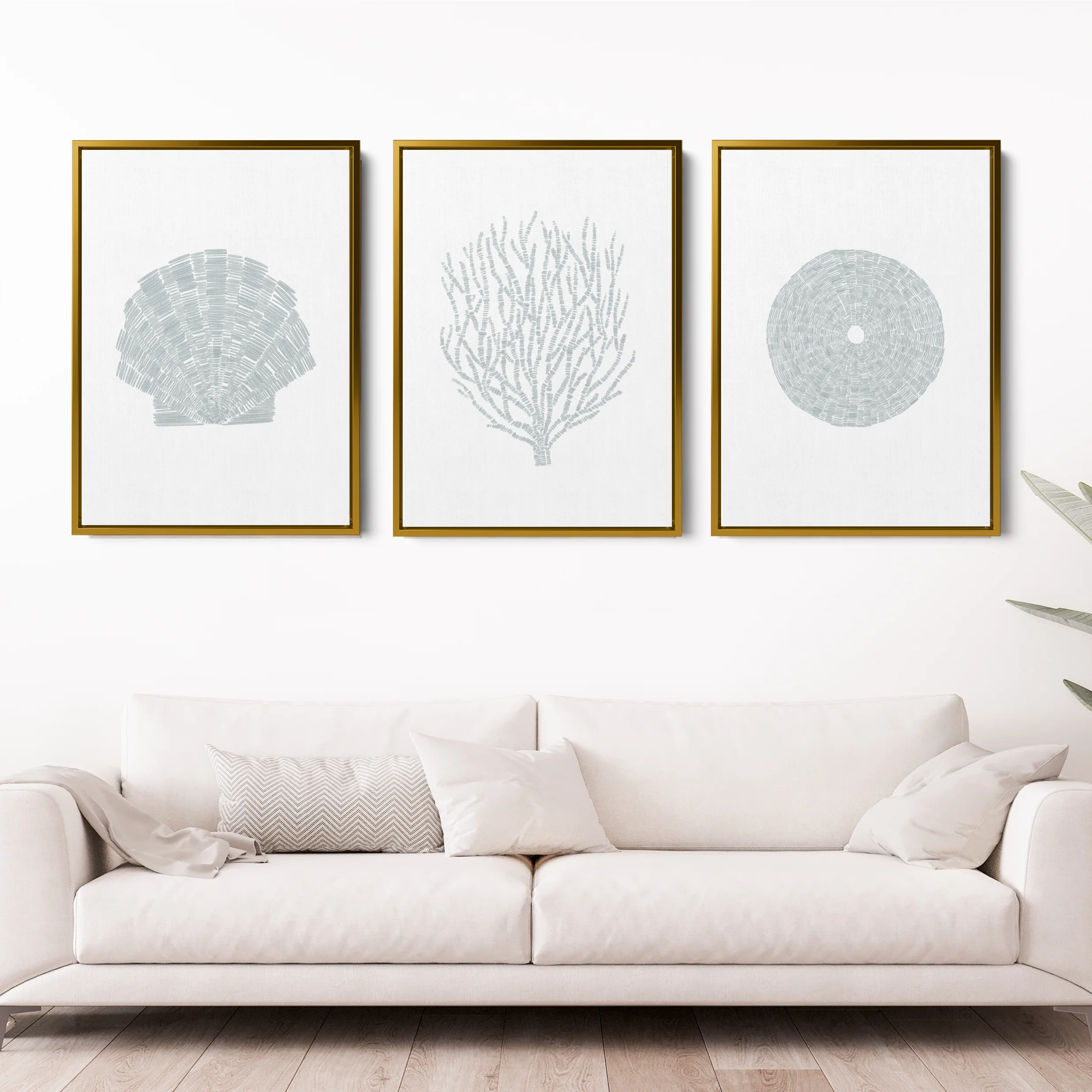 Deconstructed Seashell Trio, No. 2 - Set of 3 - Image 10