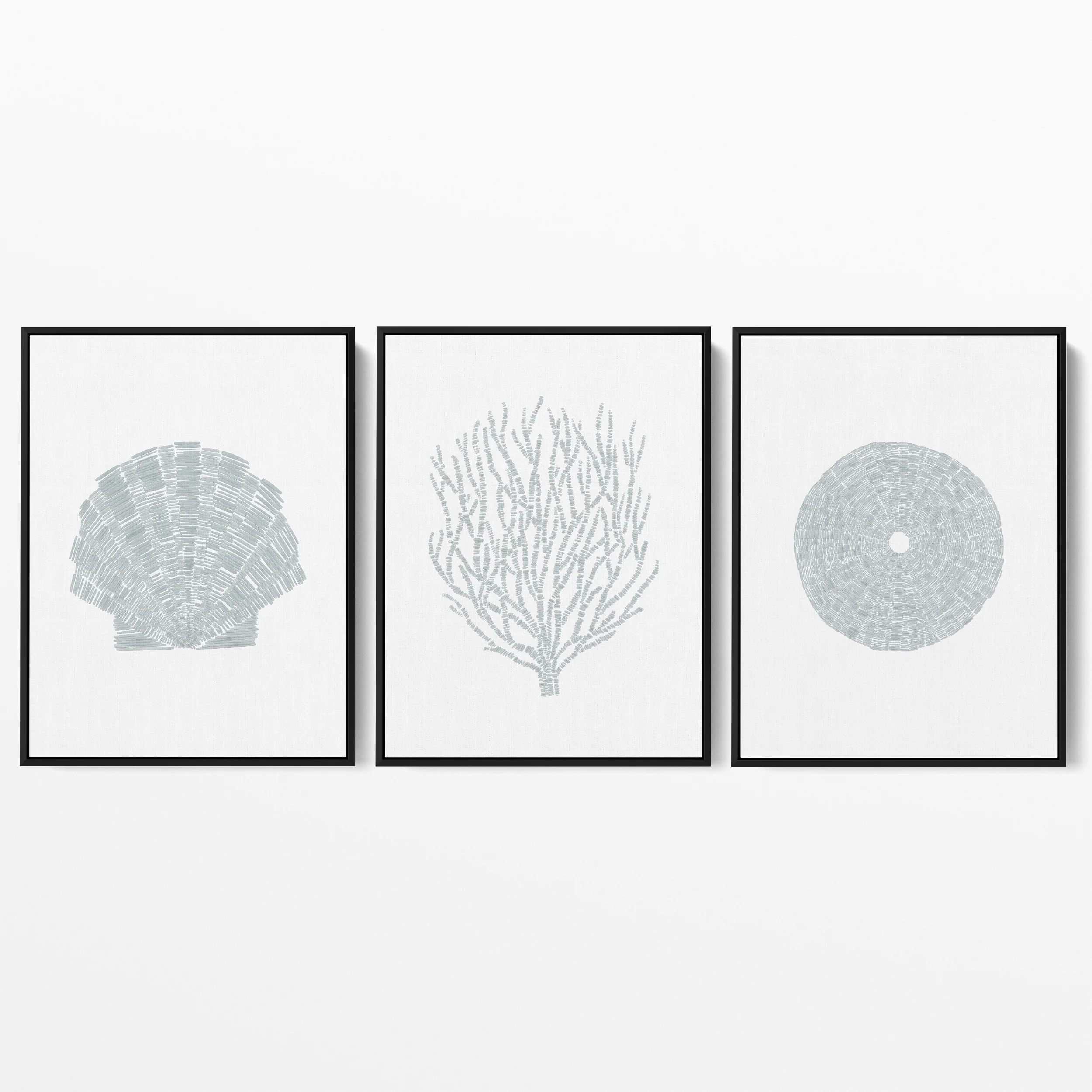 Deconstructed Seashell Trio, No. 2 - Set of 3 - Image 13
