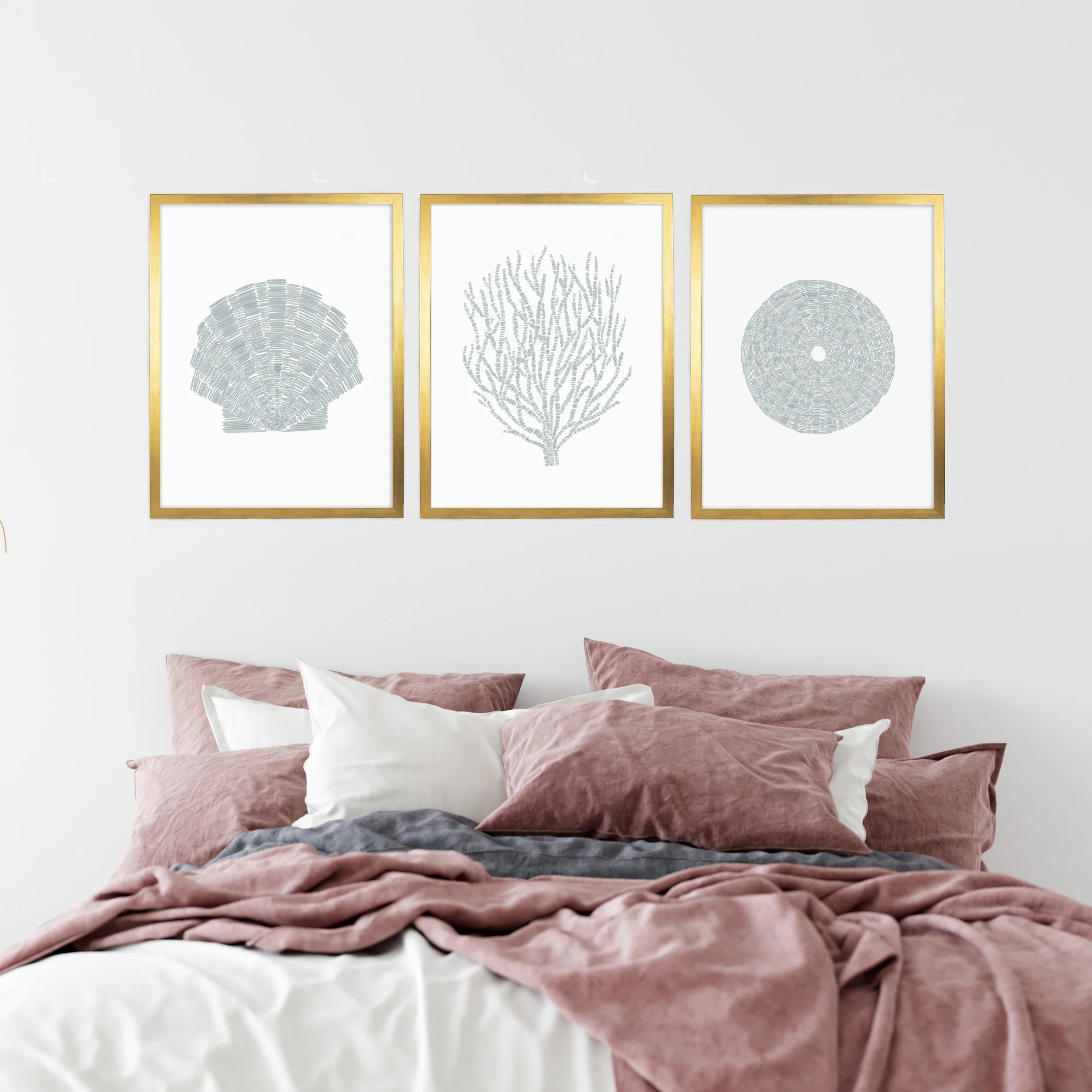 Deconstructed Seashell Trio, No. 2 - Set of 3 - Image 14