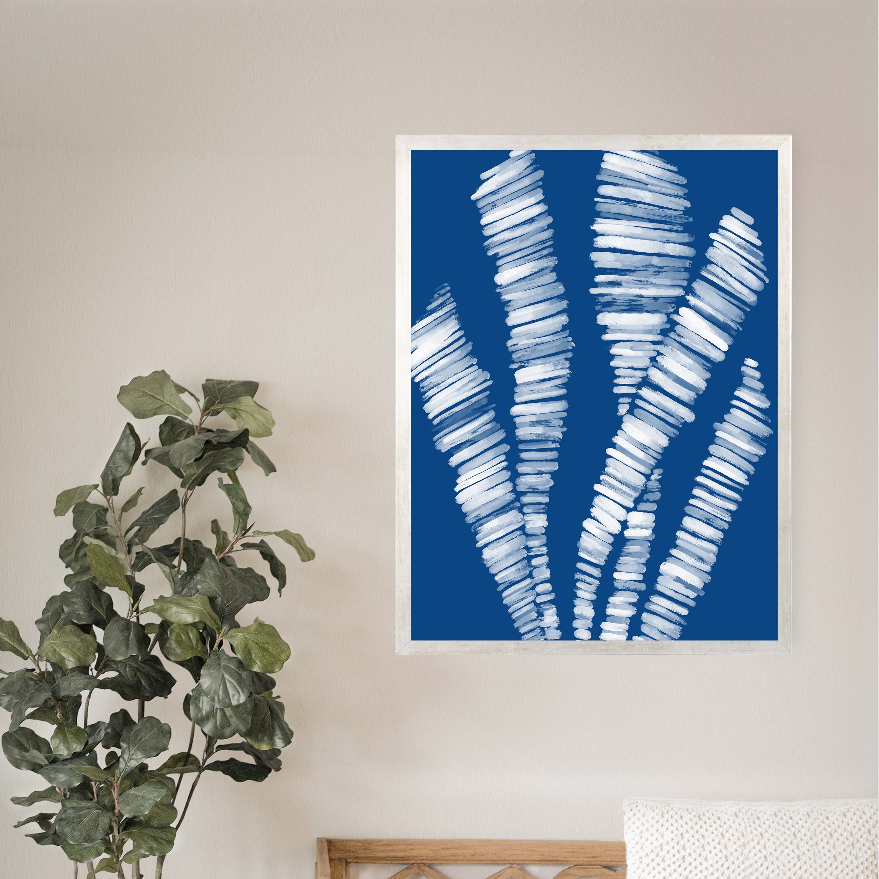 Deep Azure Blue Seaweed - Image 8