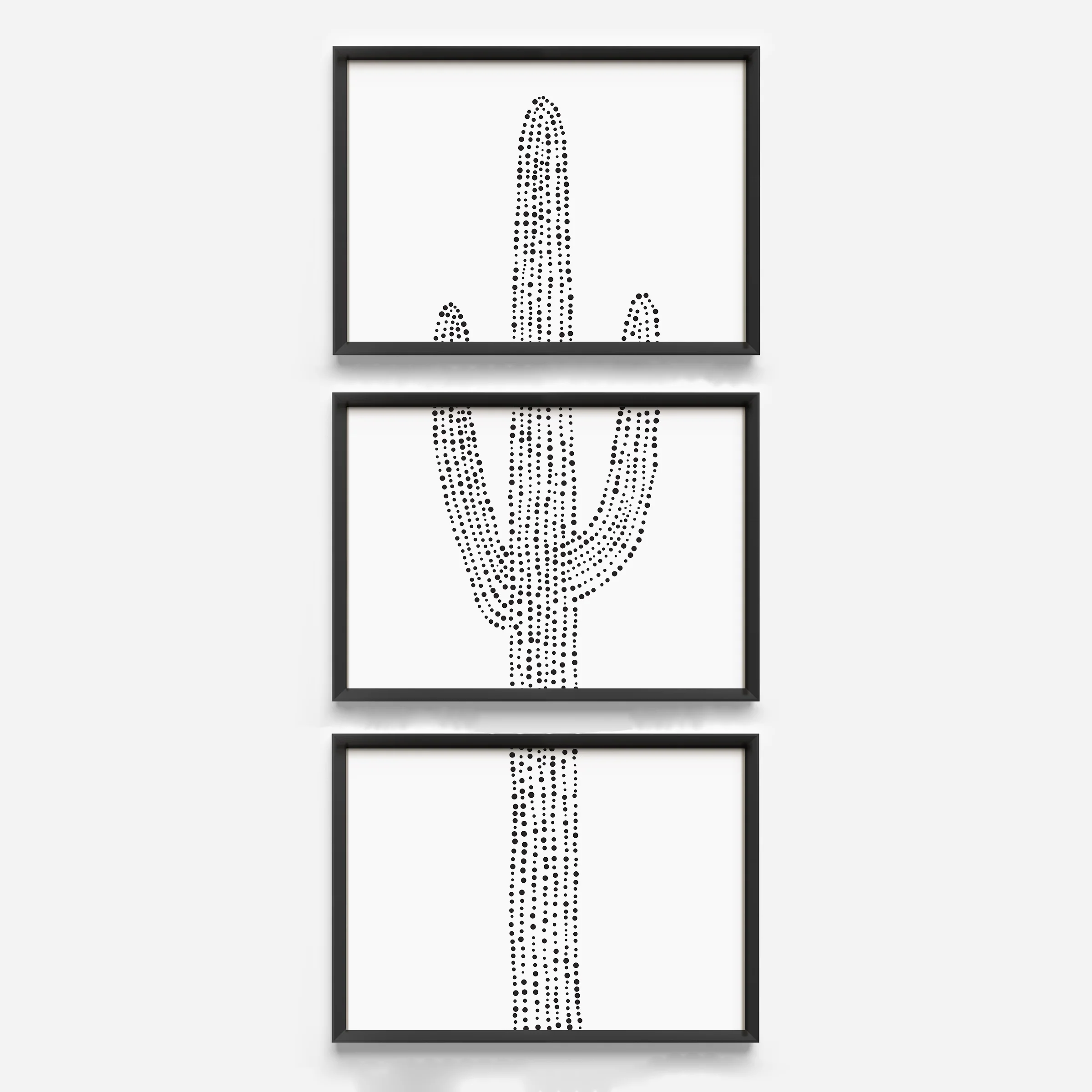 Desert Saguaro Cactus, No. 3 - Set of 3 - Image 5