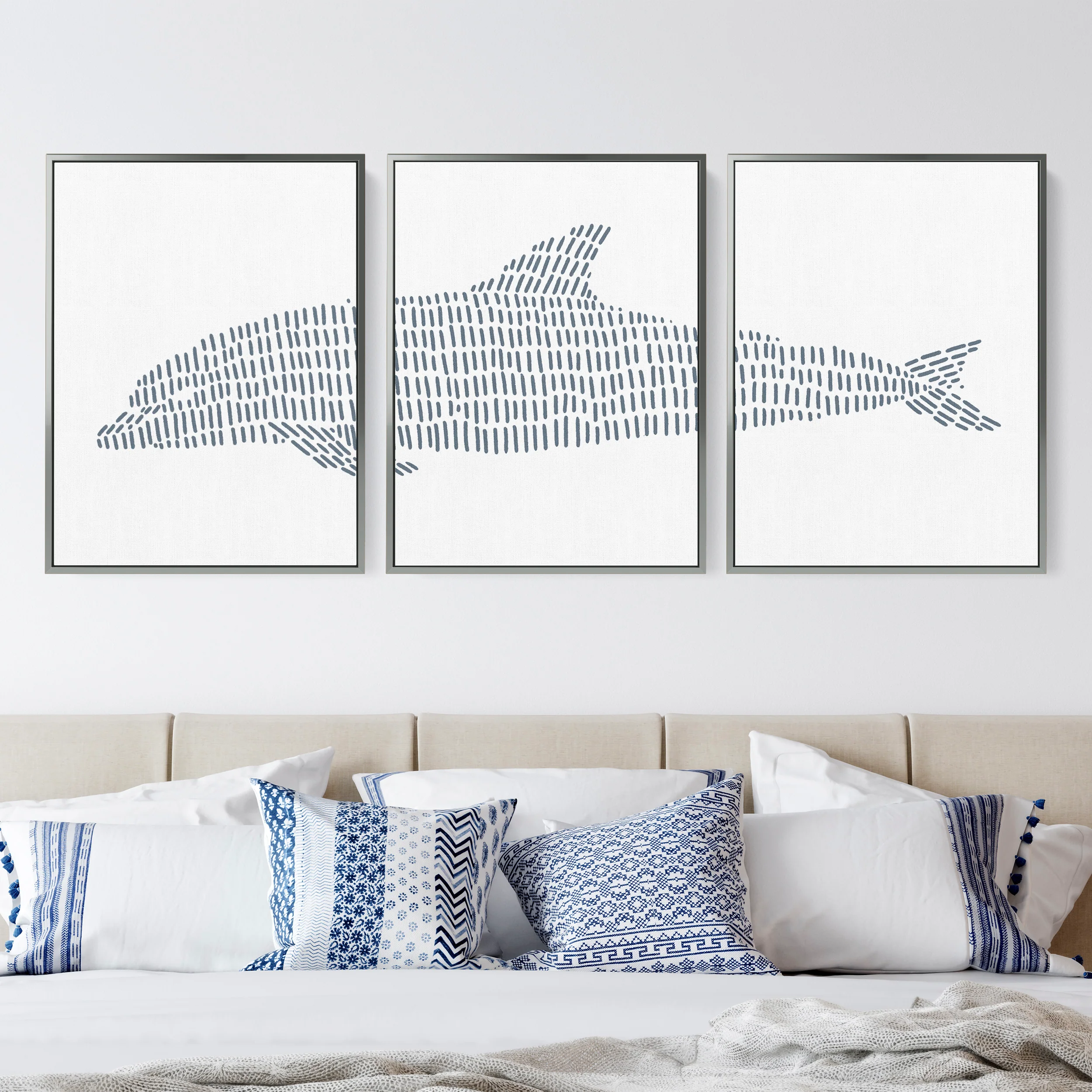Dolphin Illustration - Set of 3