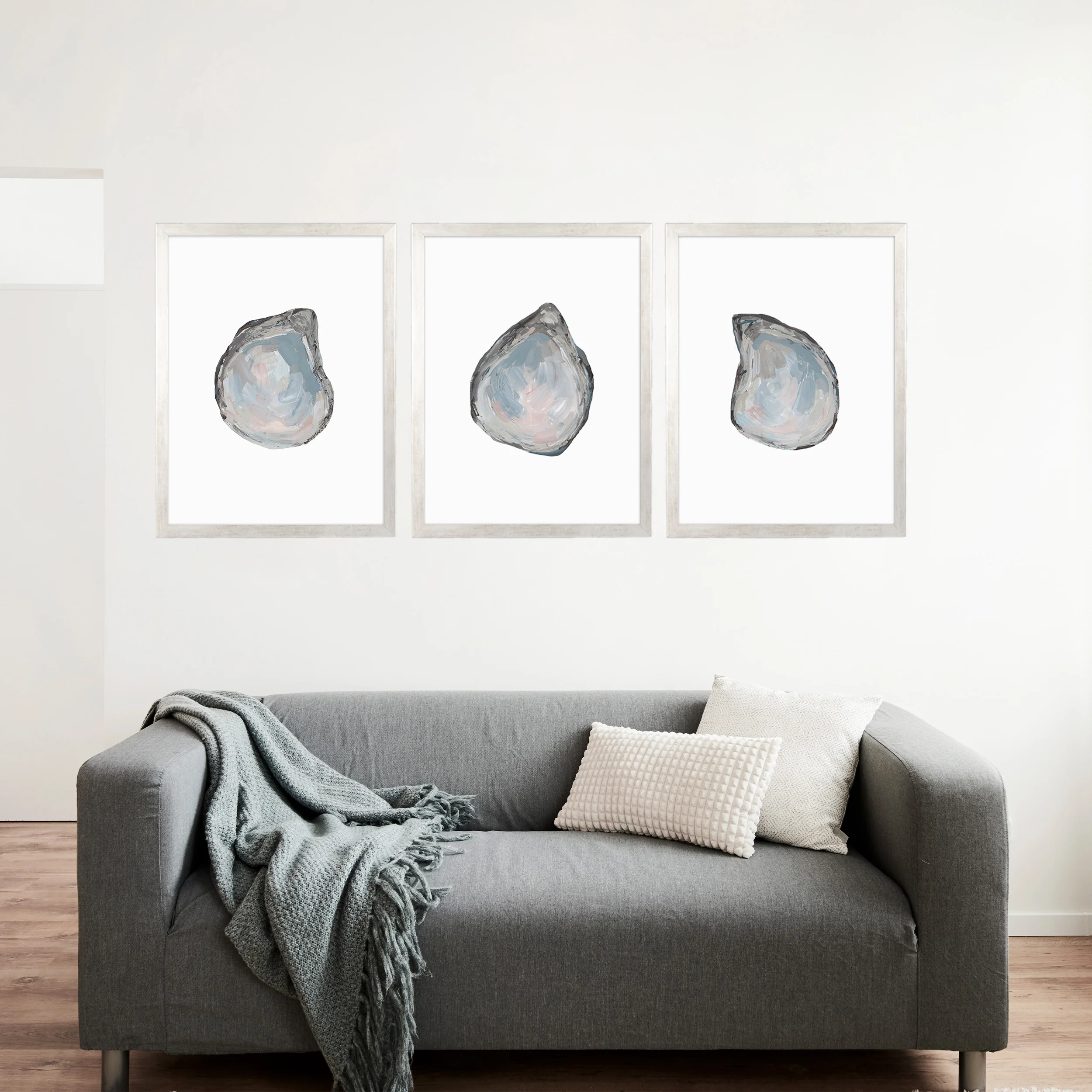 Drifted Oysters Triptych - Set of 3 - Image 13