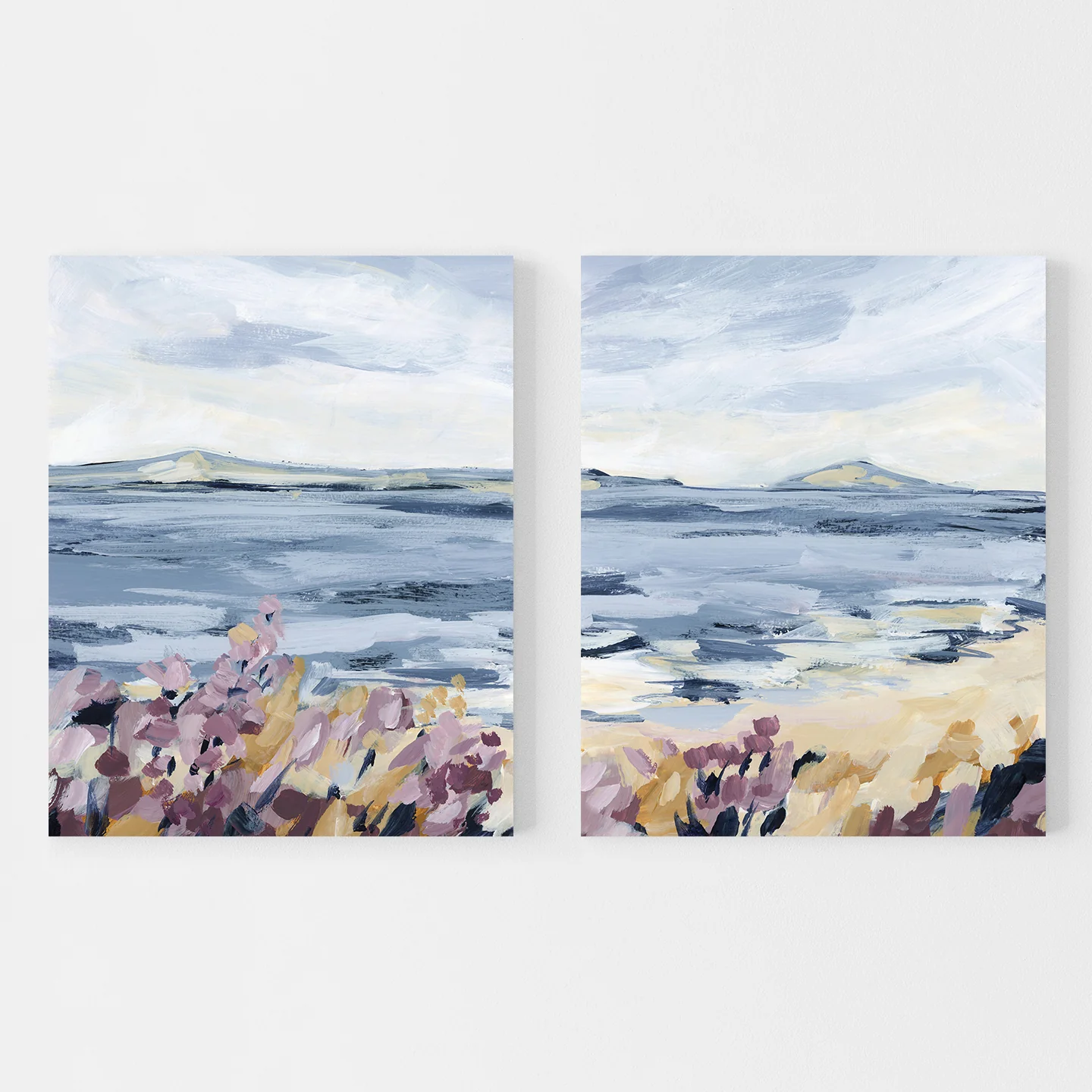 Edge of the Sea Diptych - Set of 2 - Image 4