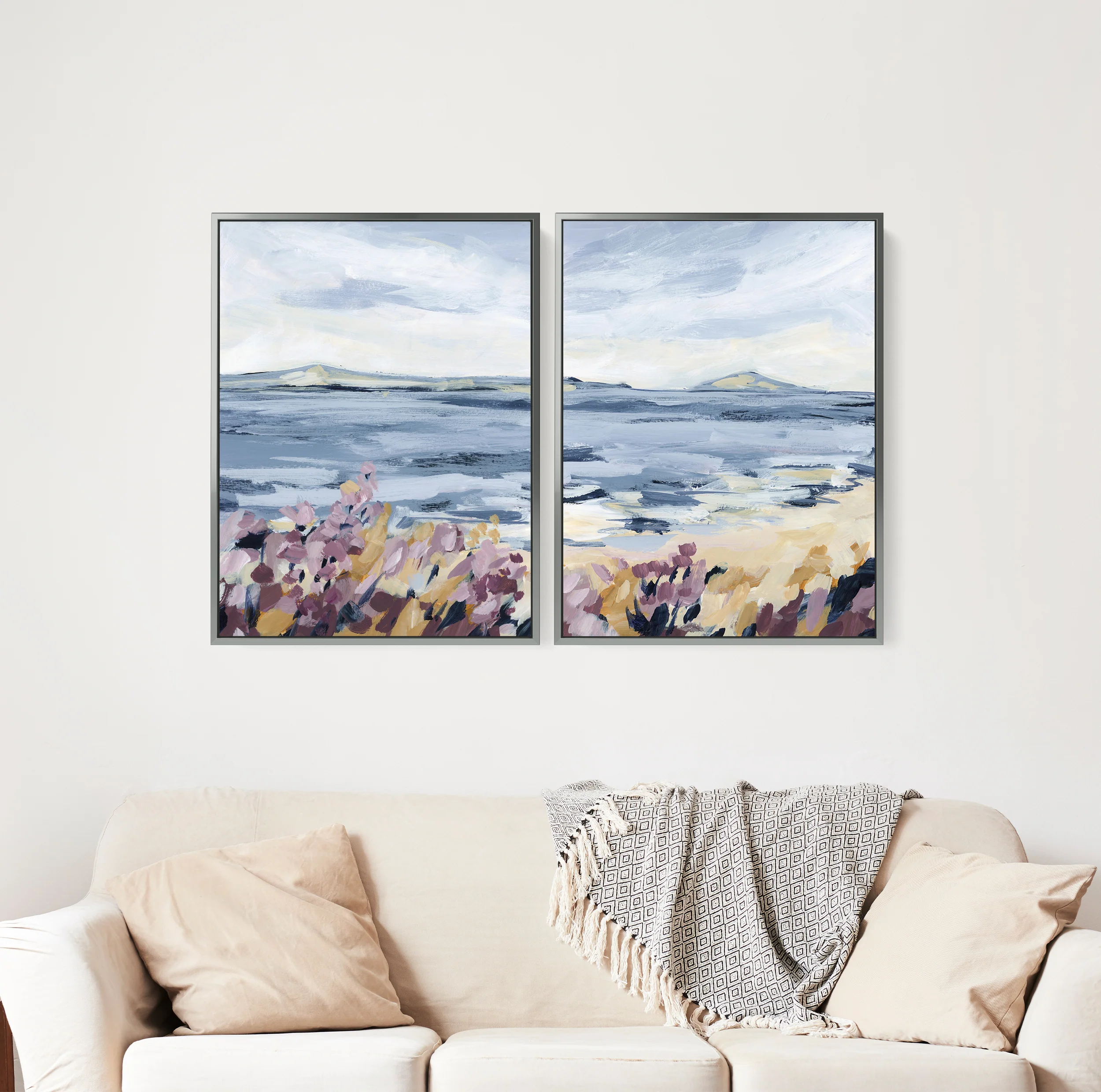 Edge of the Sea Diptych - Set of 2 - Image 8