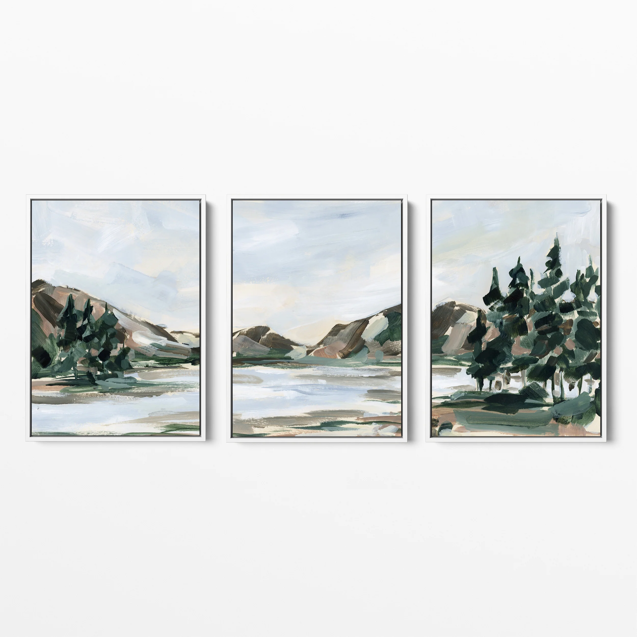 Embrace of the Fjords Triptych - Set of 3 - Image 3