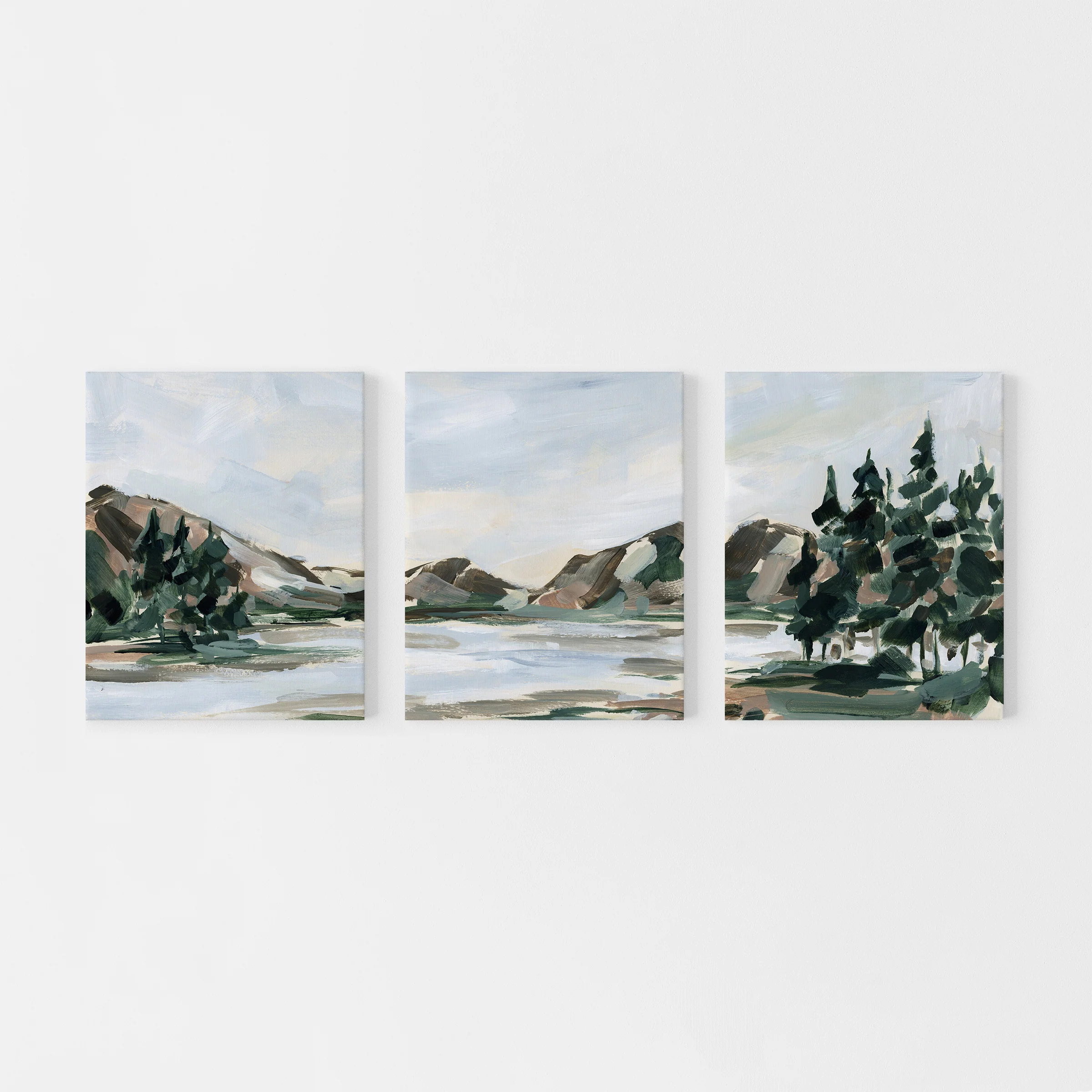 Embrace of the Fjords Triptych - Set of 3 - Image 4