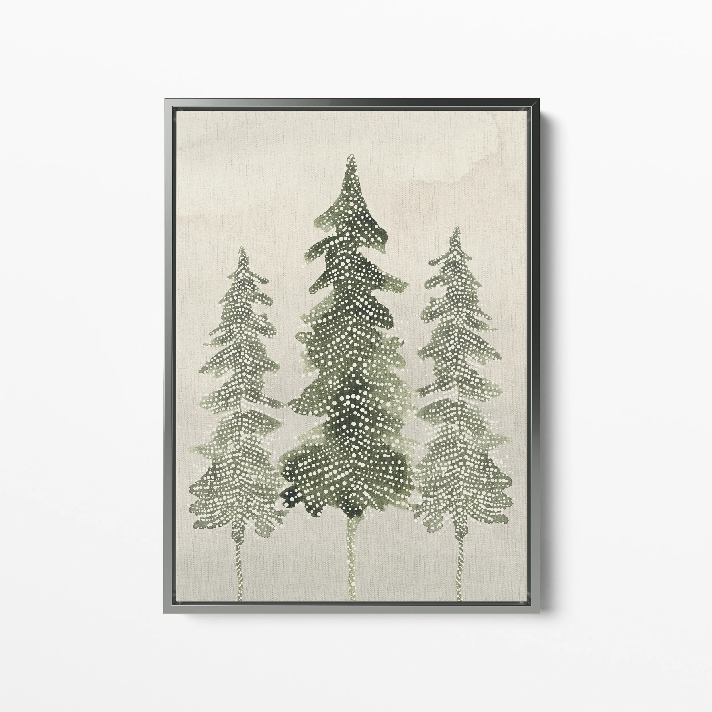 Evergreen Pine Tree Trio - Image 3