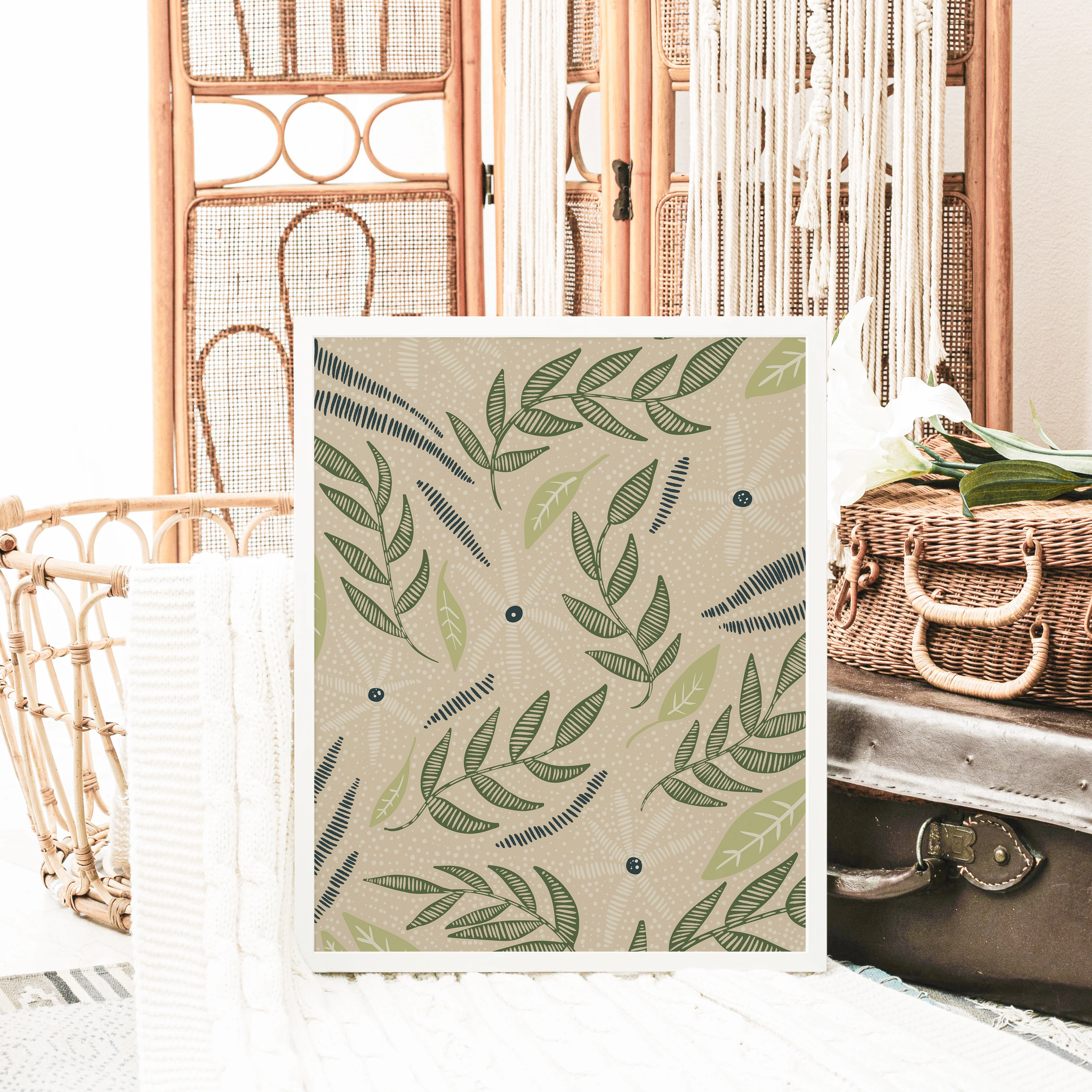 Folk Floral, No. 1 - Image 6