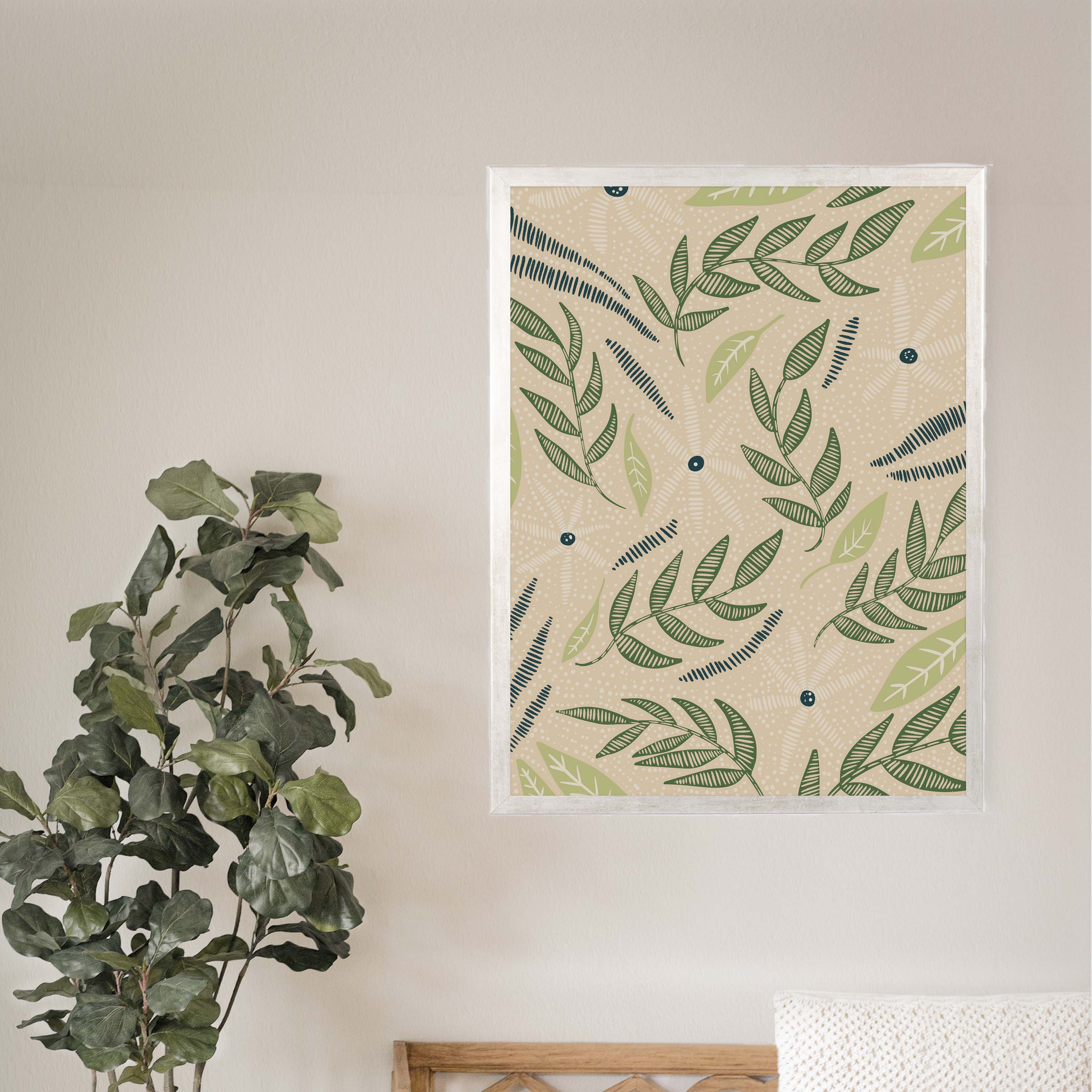 Folk Floral, No. 1 - Image 8