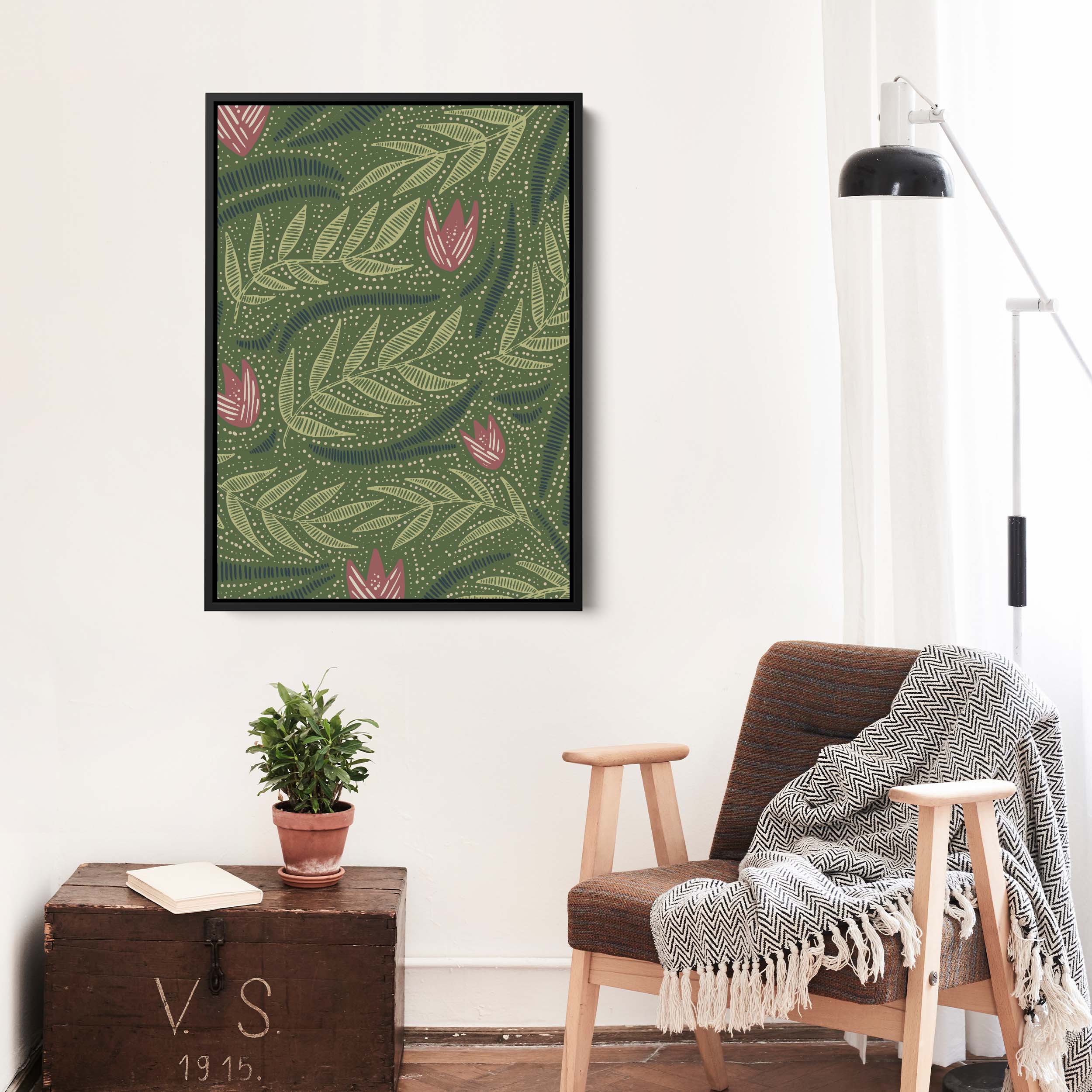 Folk Florals, No. 3 - Image 10