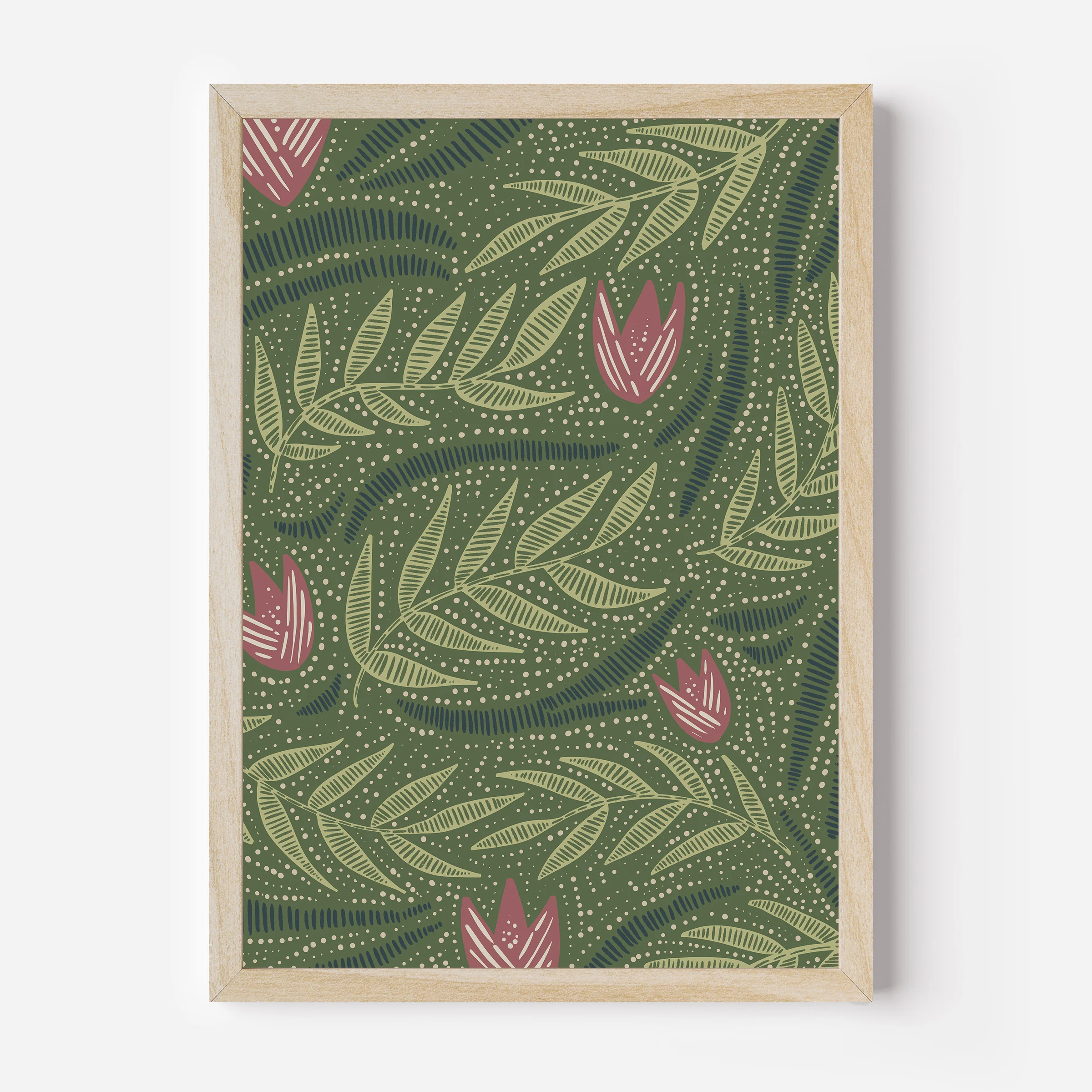 Folk Florals, No. 3 - Image 3
