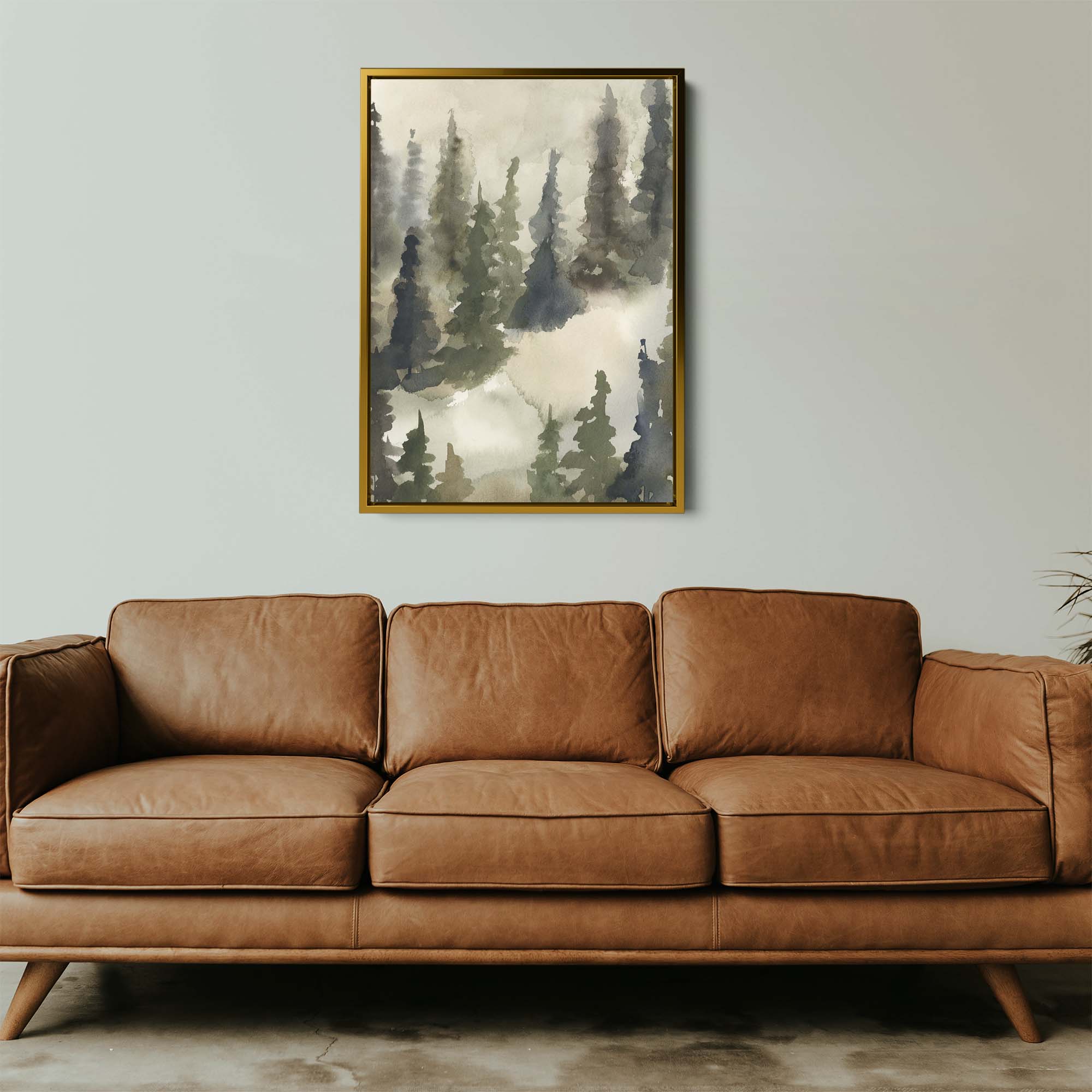 Forest Watercolor Landscape, No. 3 - Image 11